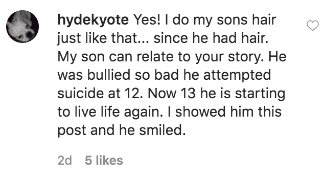 A fan commented on a video of David Otunga giving his son talk about confidence while doing his hair | Source: Instagram.com/davidotunga