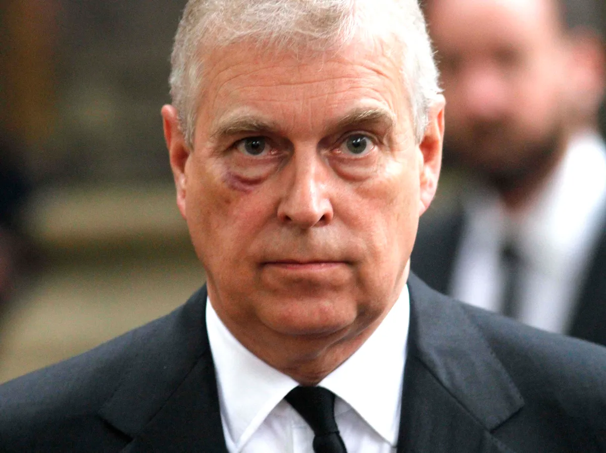 Andrew Mountbatten-Windsor at St. Paul's Church on June 27, 2017, in London, England | Source: Getty Images