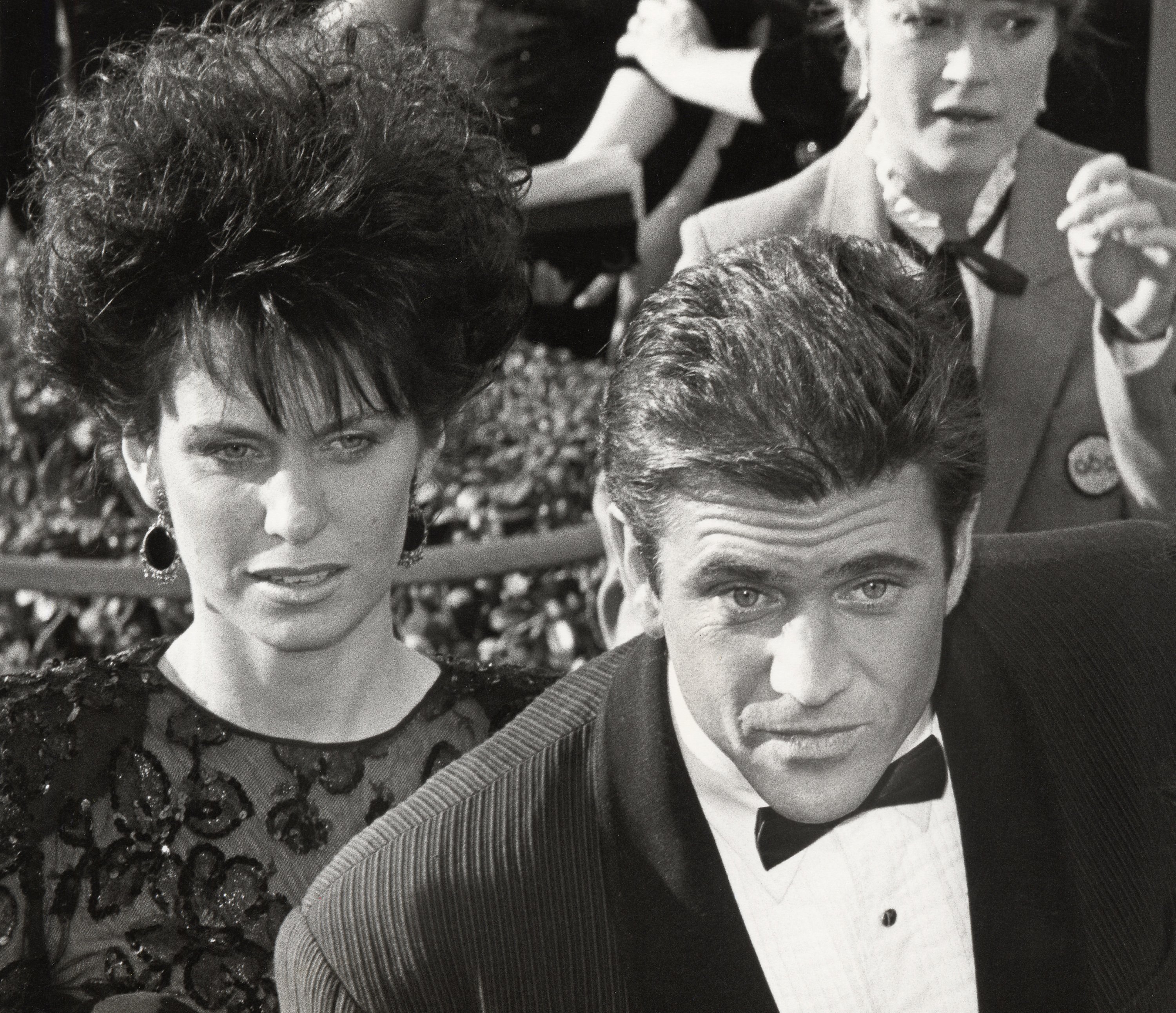 Mel Gibson and Robyn Moore Gibson at the 60th Annual Academy Awards on April 11, 1988 | Source: Getty Images