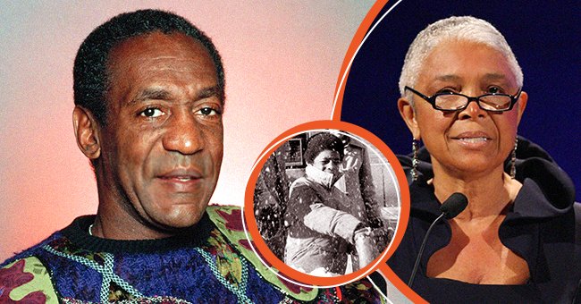Photo of Bill Cosby on "The Cosby Show" (left), Camille Cosby at the 35th Anniversary of the Jackie Robinson Foundation on March 3, 2008, in New York (right), Photo of Ennis Cosby in winter  January 25, 1977 | Photo: Getty Images