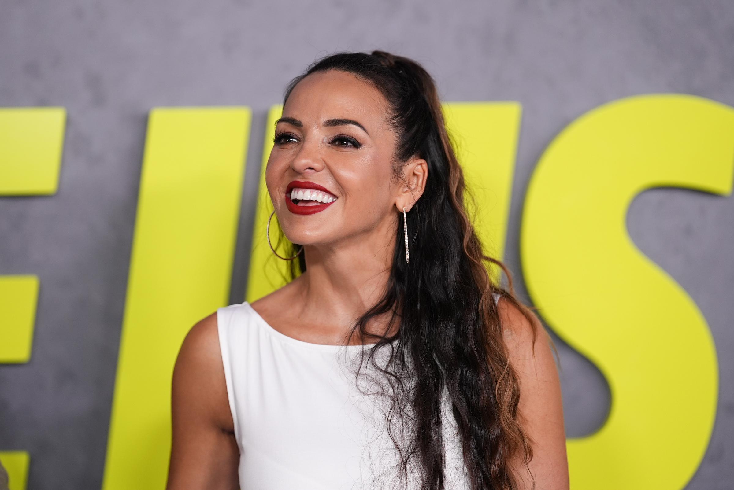 Luciana Damon at the New York premiere of "The Instigators" at Jazz at Lincoln Center on July 31, 2024, in New York City | Source: Getty Images