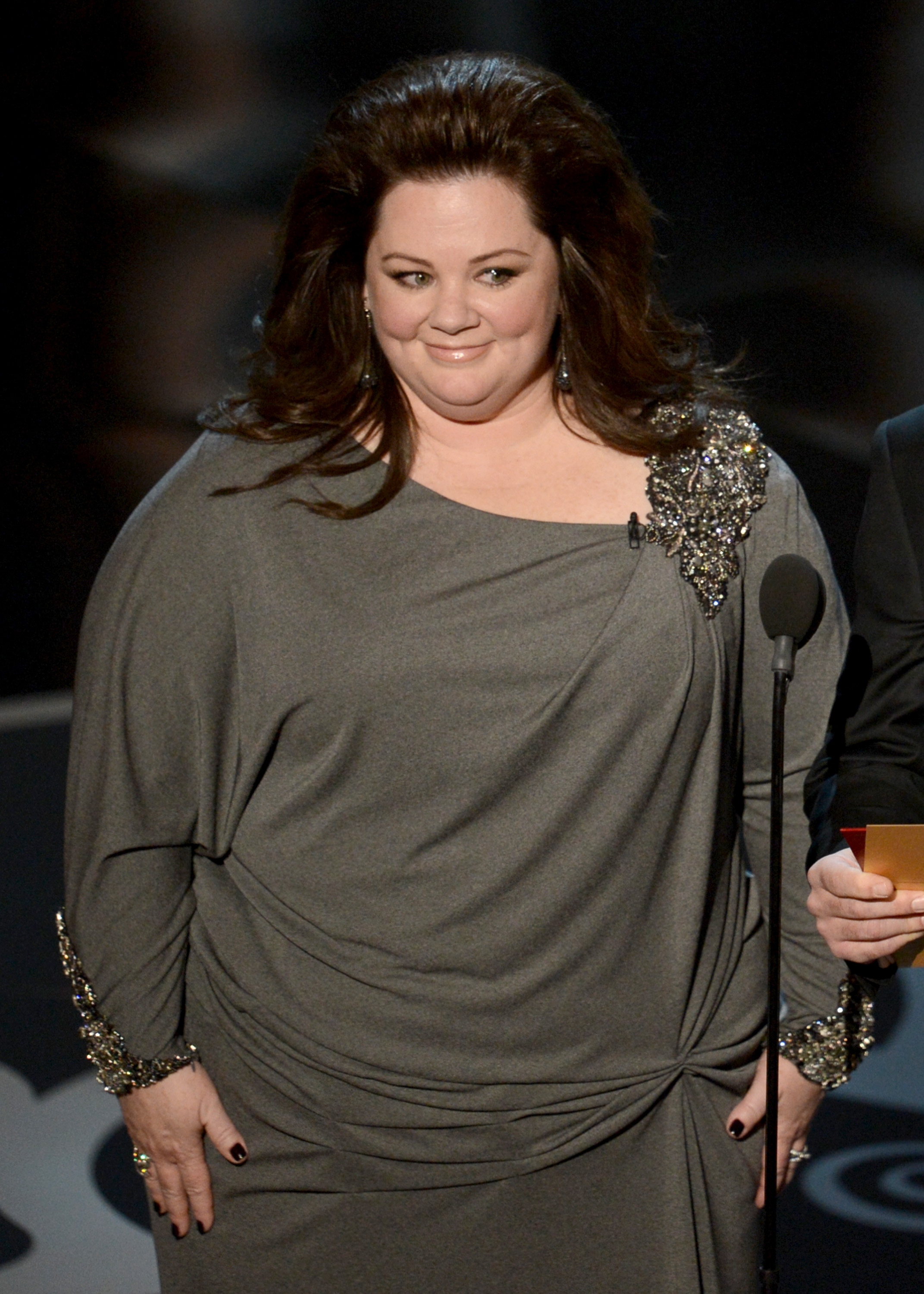 Melissa McCarthy present onstage during the Oscars on February 24, 2013 in Hollywood, California | Source: Getty Images