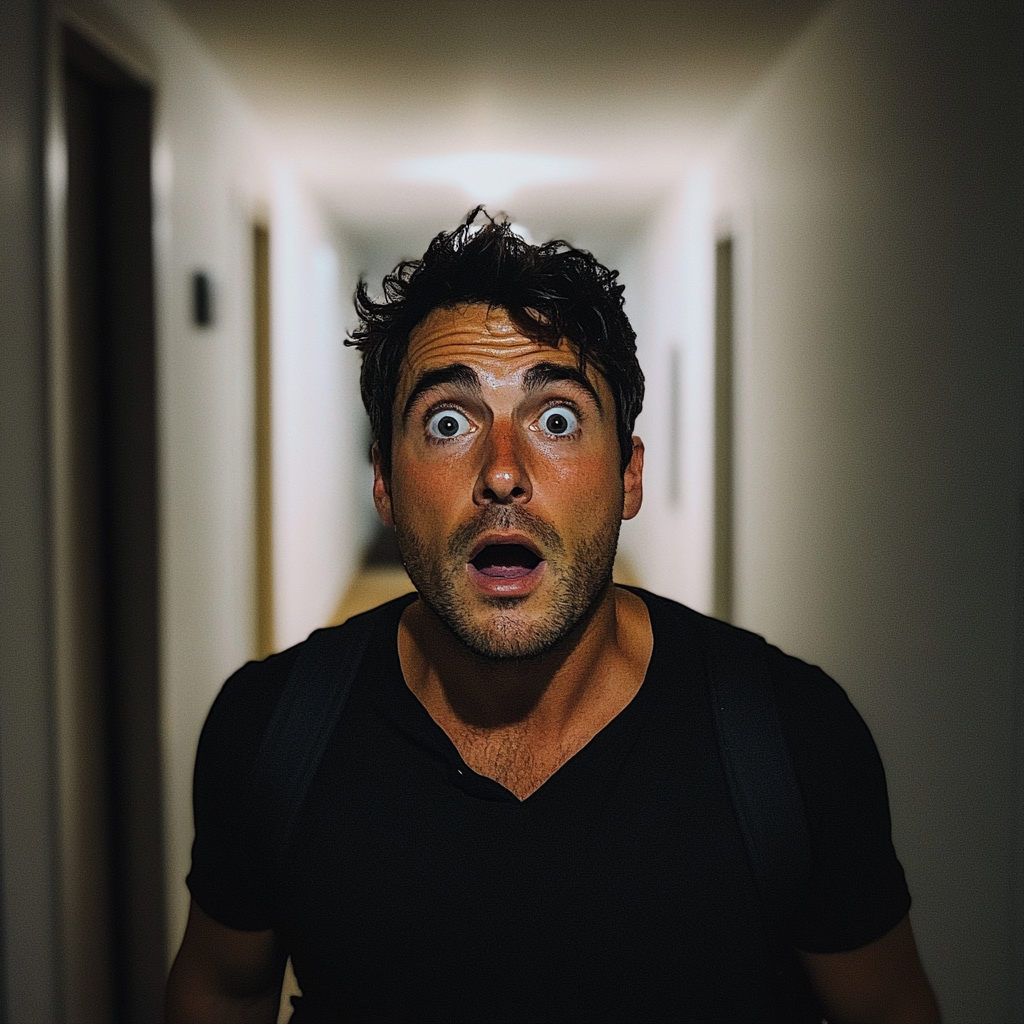 A shocked man | Source: Midjourney