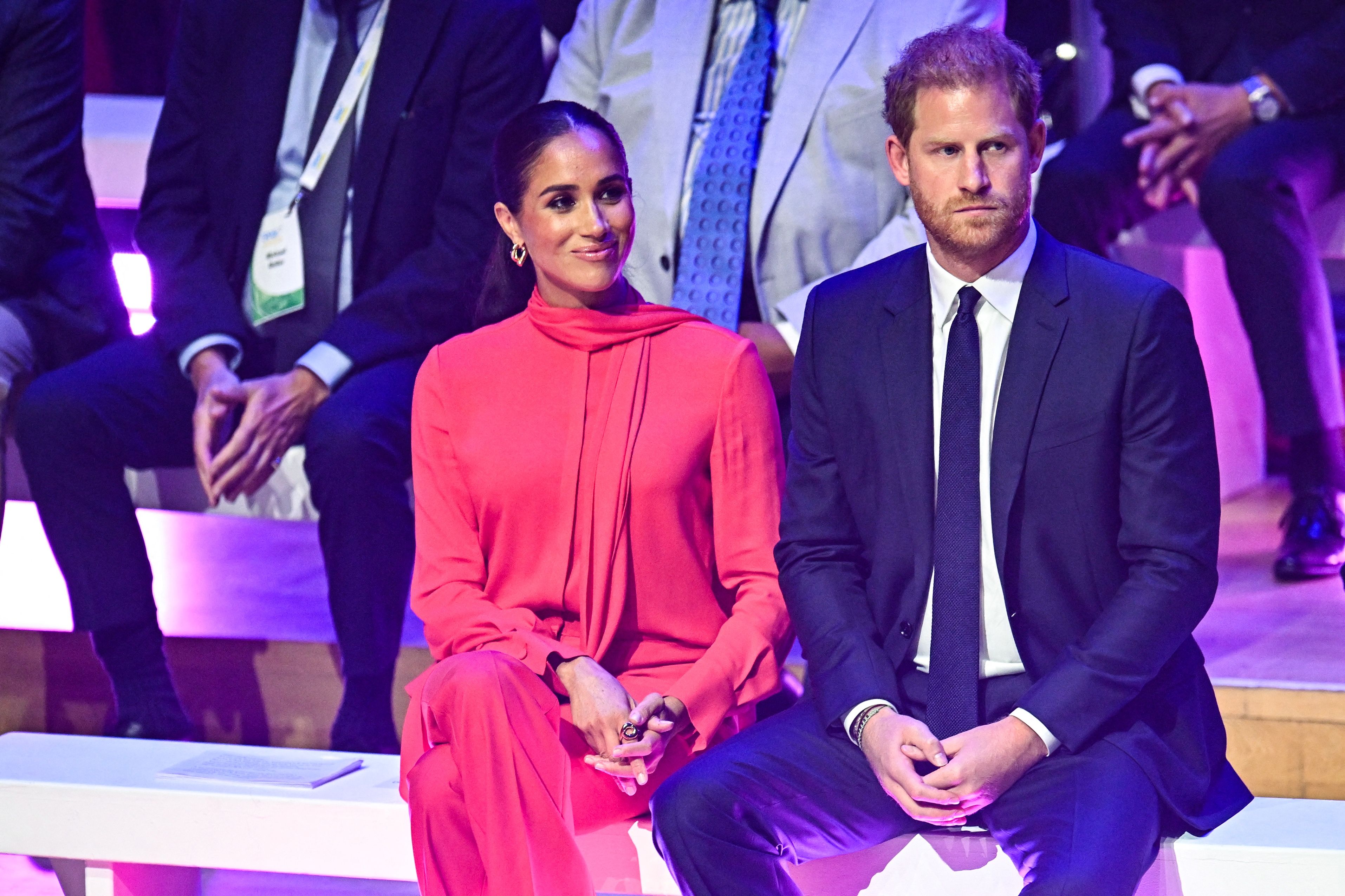 Meghan, Duchess of Sussex, and Prince Harry, Duke of Sussex, attend the annual One Young World Summit at Bridgewater Hall in Manchester, north-west England, on September 5, 2022. | Source: Getty Images