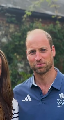 Prince William in a congratulatory video for Team Great Britain (GB) who competed at the Paris Olympics, posted on August 11, 2024 | Source: Instagram/princeandprincessofwales