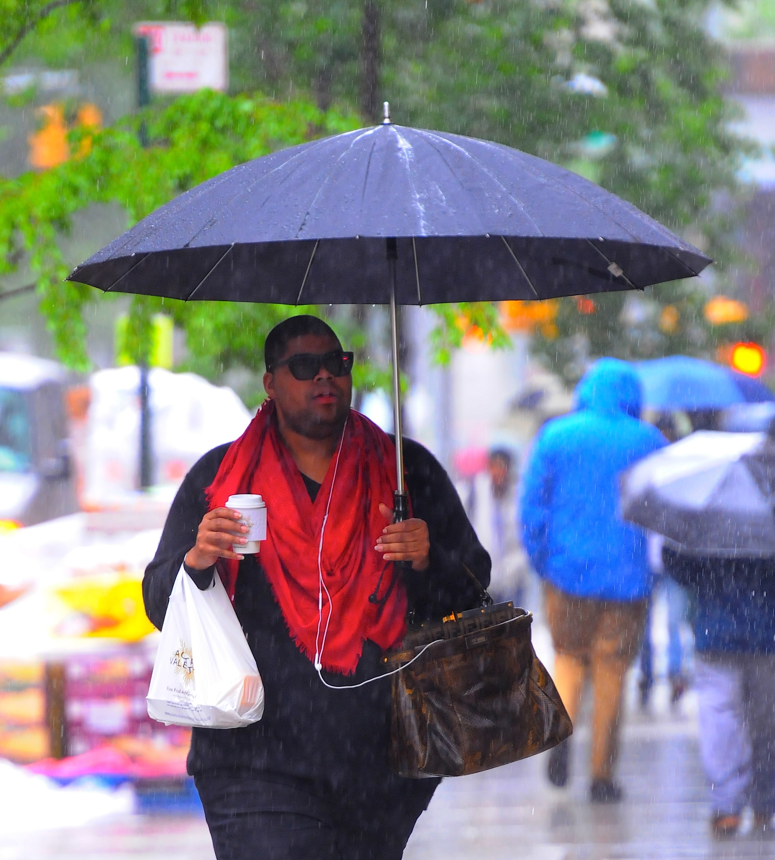 EJ Johnson is seen in Soho on May 9, 2013, in New York City.