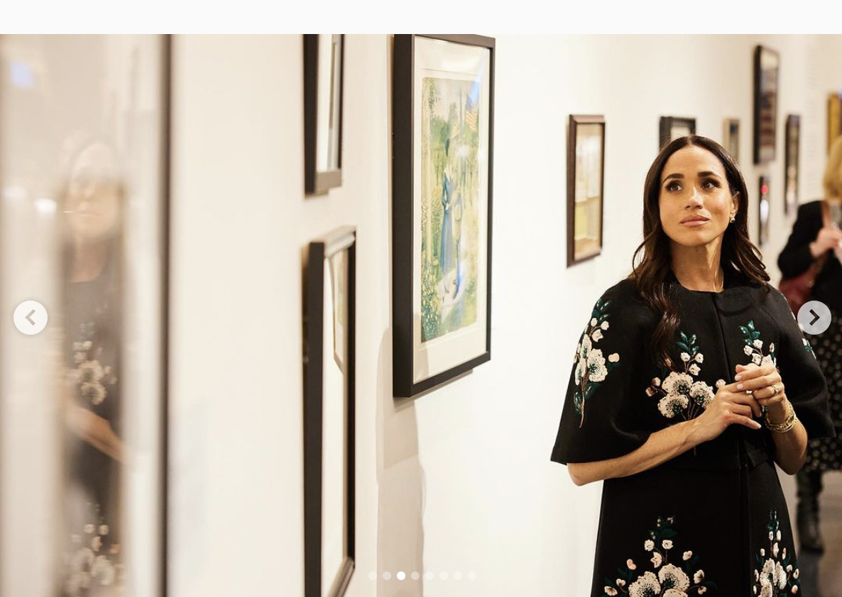 Meghan Markle at the Kinsey art event, dated April 2024 | Source: Instagram/TheKinseyCollection