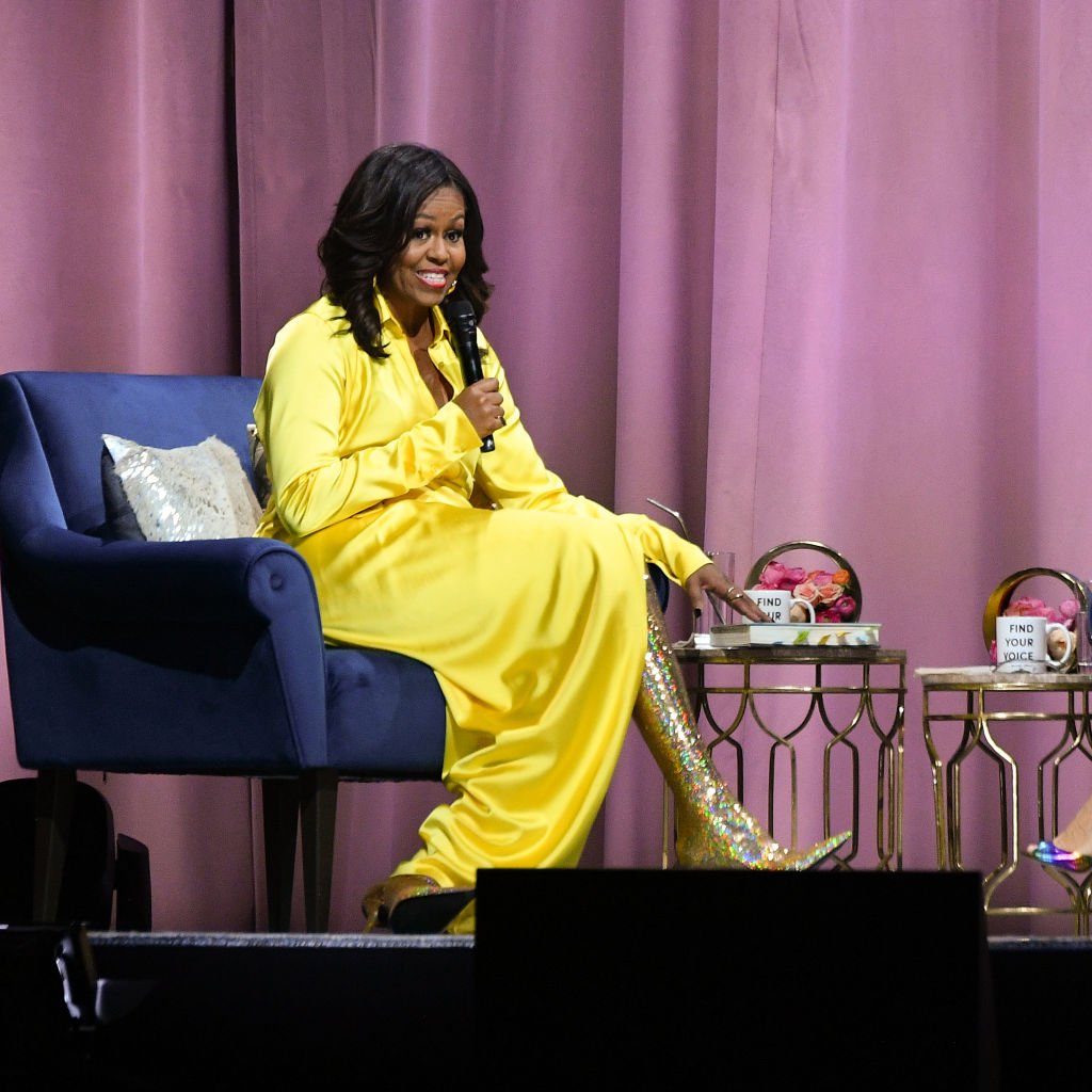 Former first lady Michelle Obama discussed her book "Becoming" at Barclays Center on December 19, 2018 in New York City | Photo: Getty Images