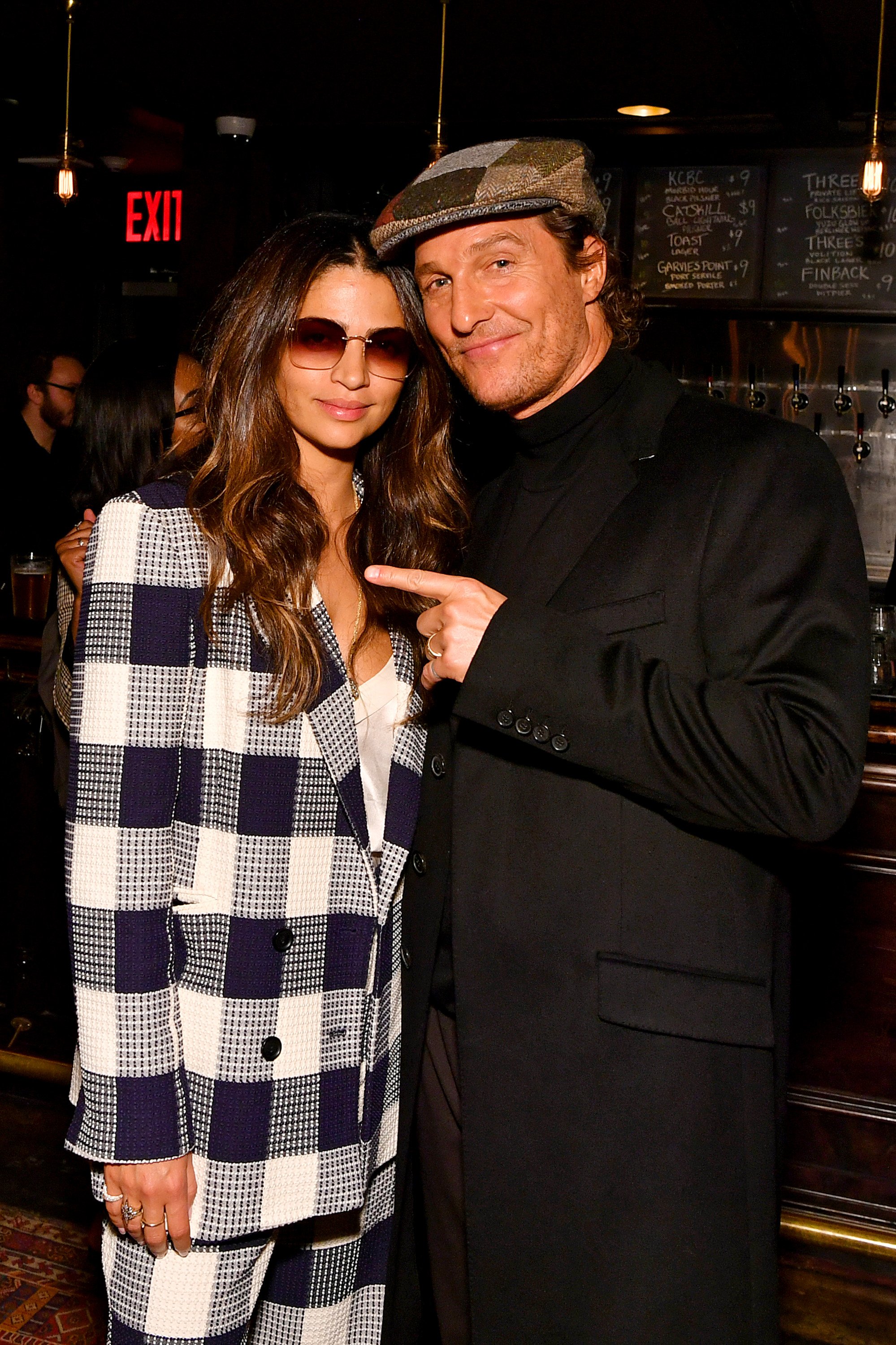 Camila Alves and Matthew McConaughey at a screening of "The Gentlemen" on January 11, 2020 in New York City. | Source: Getty Images