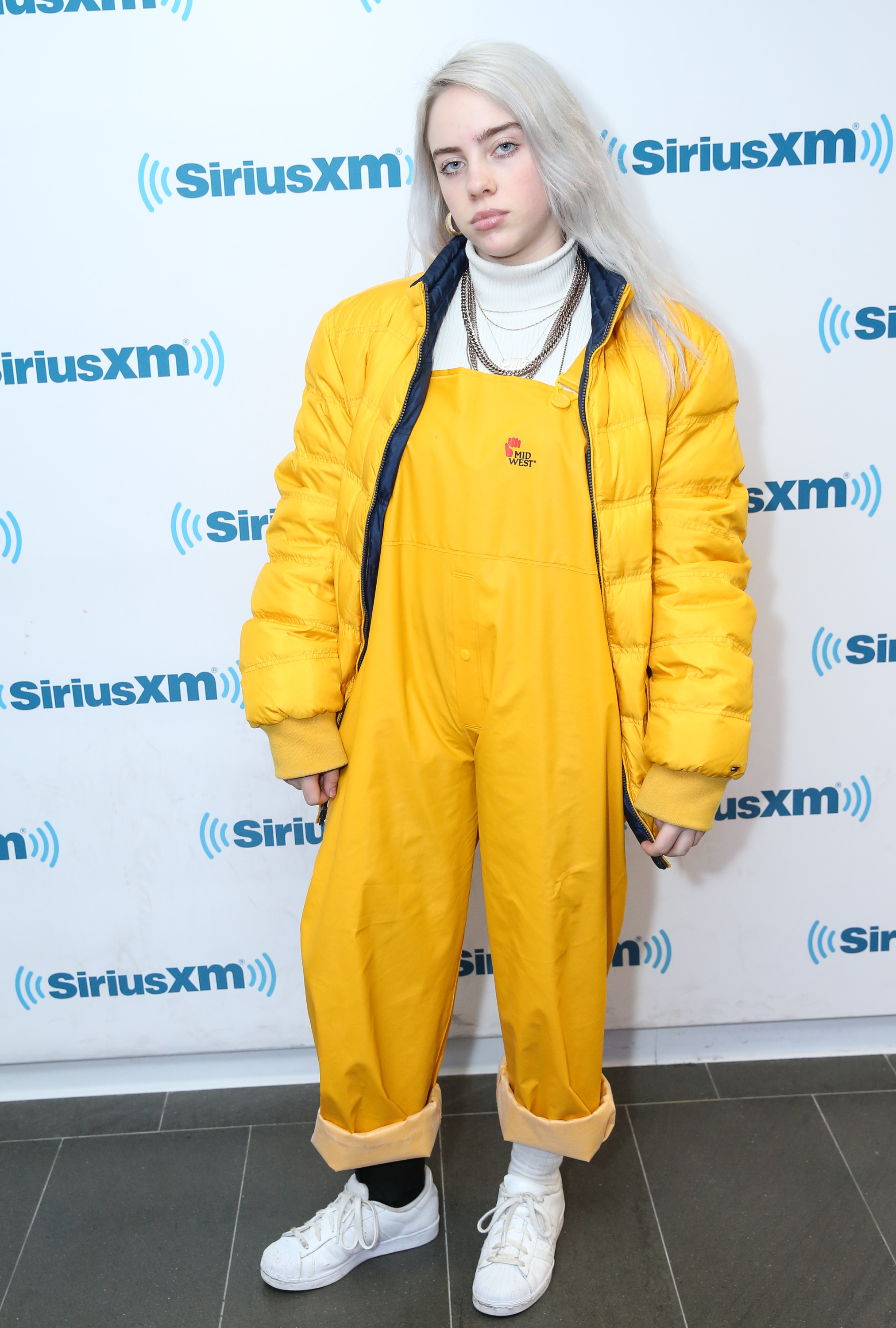 Billie Eilish visits at SiriusXM Studios in New York City, on January 11, 2017. | Source: Getty Images