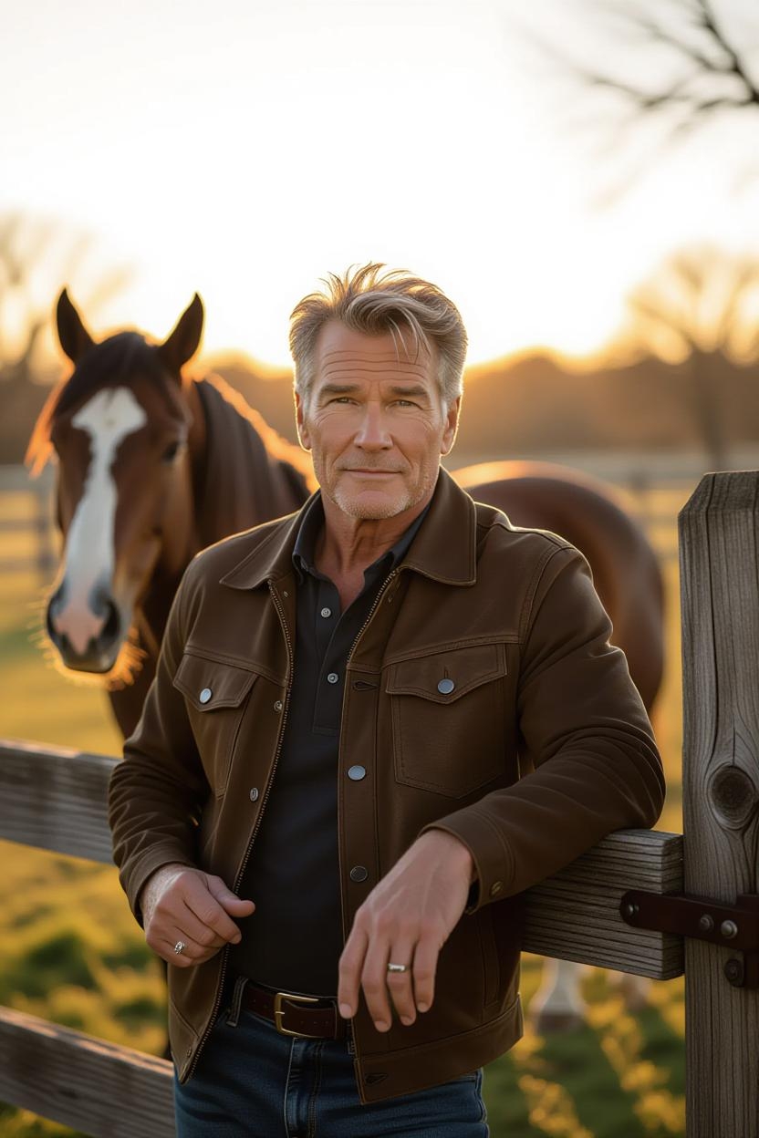 What Patrick Swayze might have looked like today, reimagined through AI. | Source: Grok