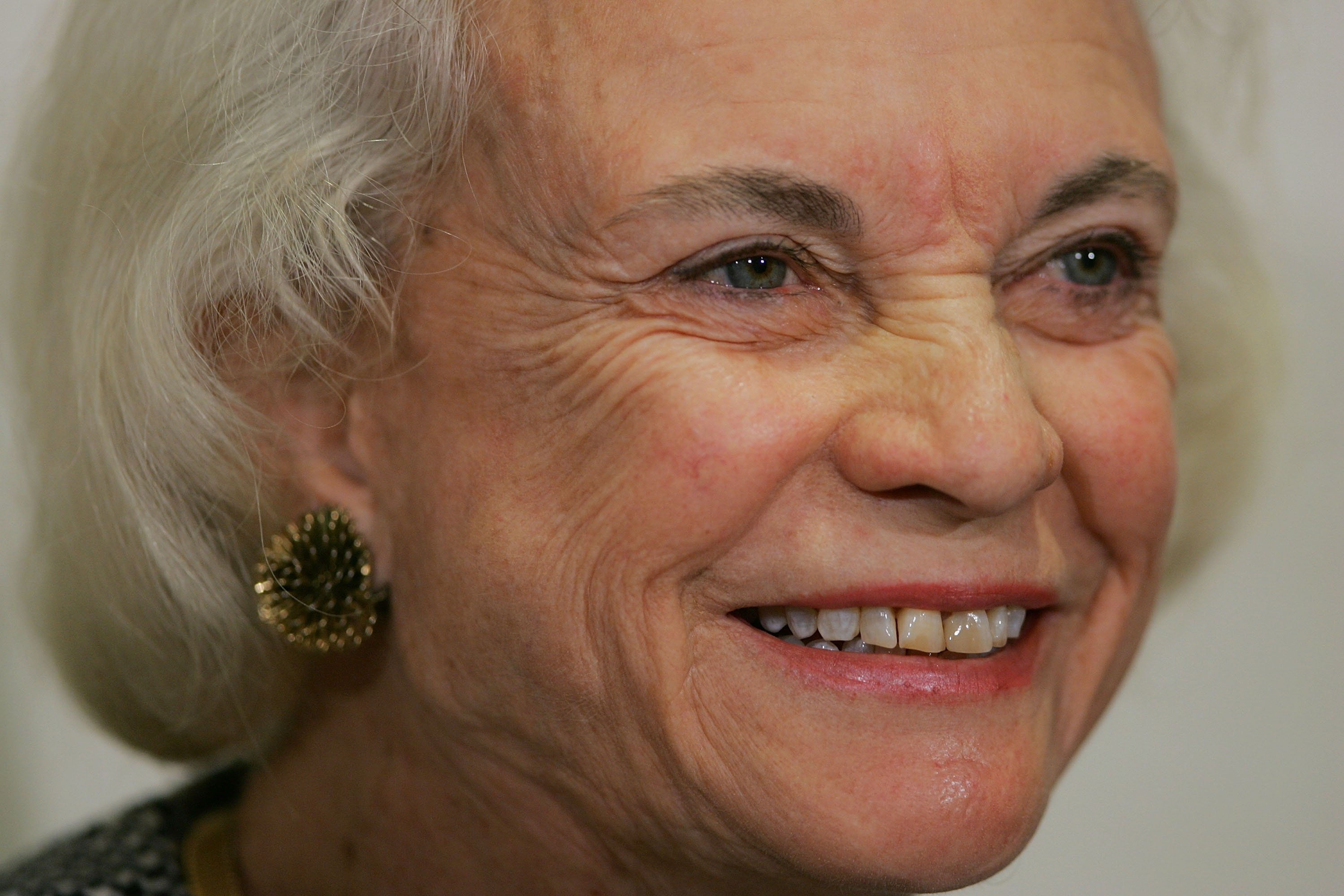  U.S. Supreme Court Justice Sandra Day O'Connor at the Moultrie Courthouse in Washington, DC | Photo: Getty Images