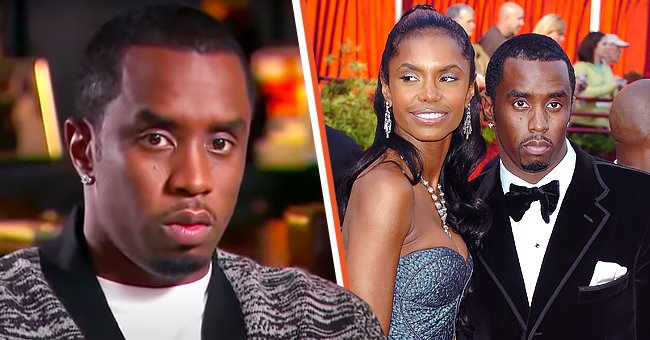 Sean "Diddy" Combs during ABC News's "Diddy: The Modern Mogul" in 2010 [Left] Kim Porter and Diddy at The 77th Annual Academy Awards [Right] | Photo: YouTube/ABC News & Getty Images