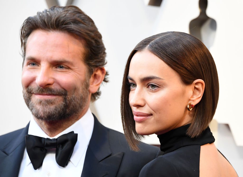 Bradley Cooper et Irina Shayk le 24 février 2019 à Hollywood. l Source : Getty Images