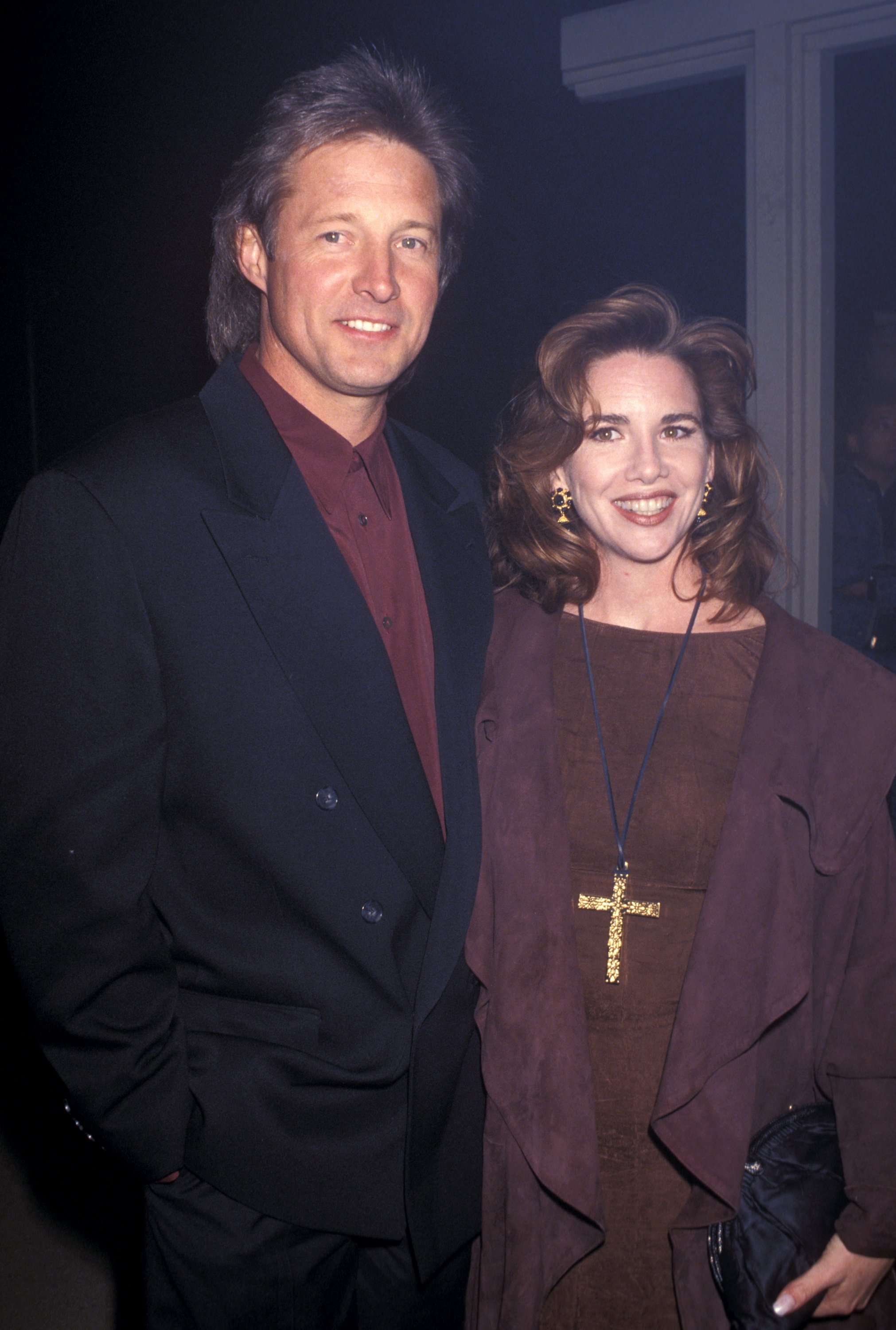 Bruce Boxleitner and Melissa Gilbert at the World Premiere of Bram Stroker's "Dracula" on November 10, 1992 | Source: Getty Images