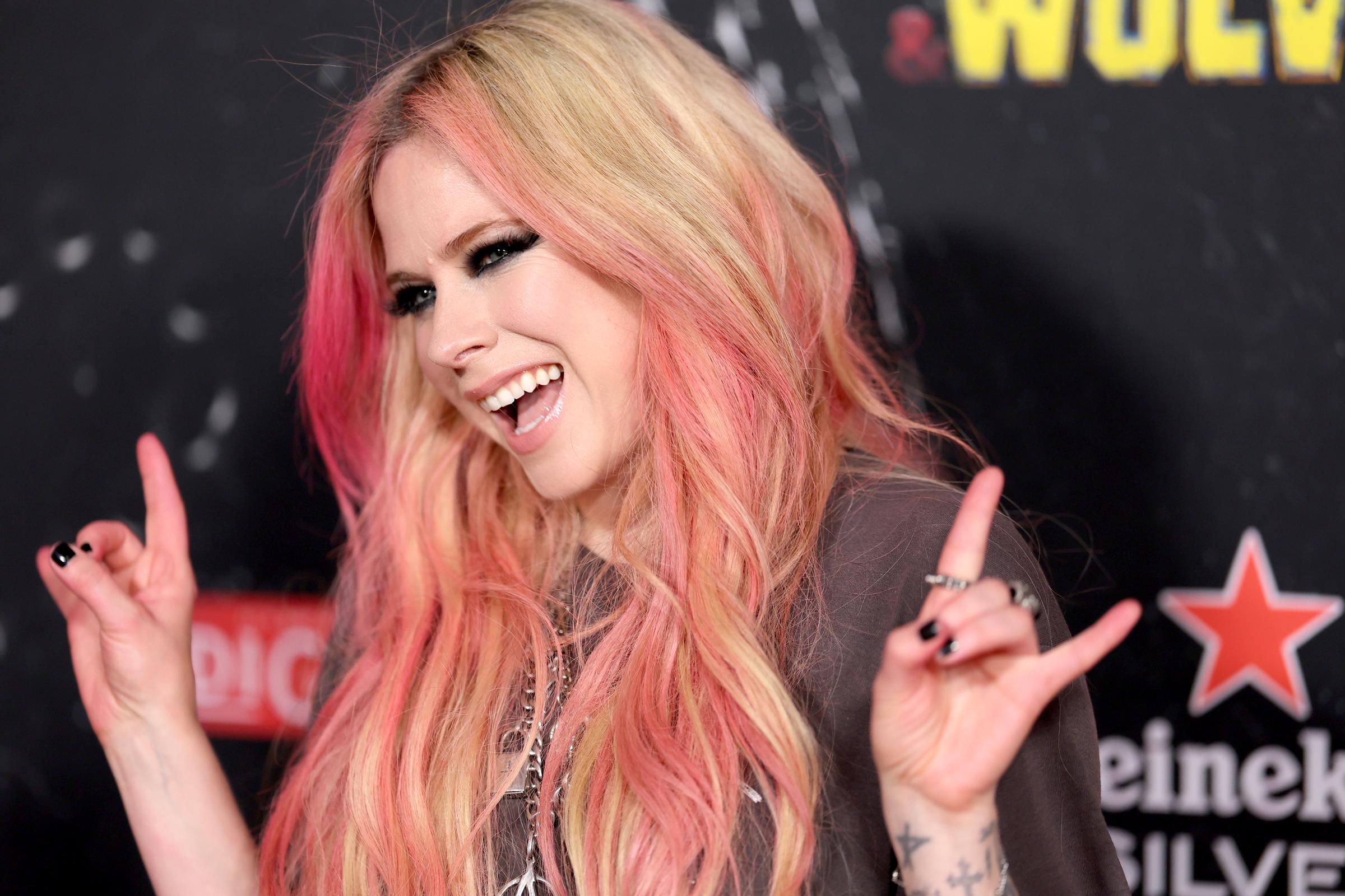 Avril Lavigne at the "Deadpool & Wolverine" world premiere on July 22, 2024, in New York. | Source: Getty Images