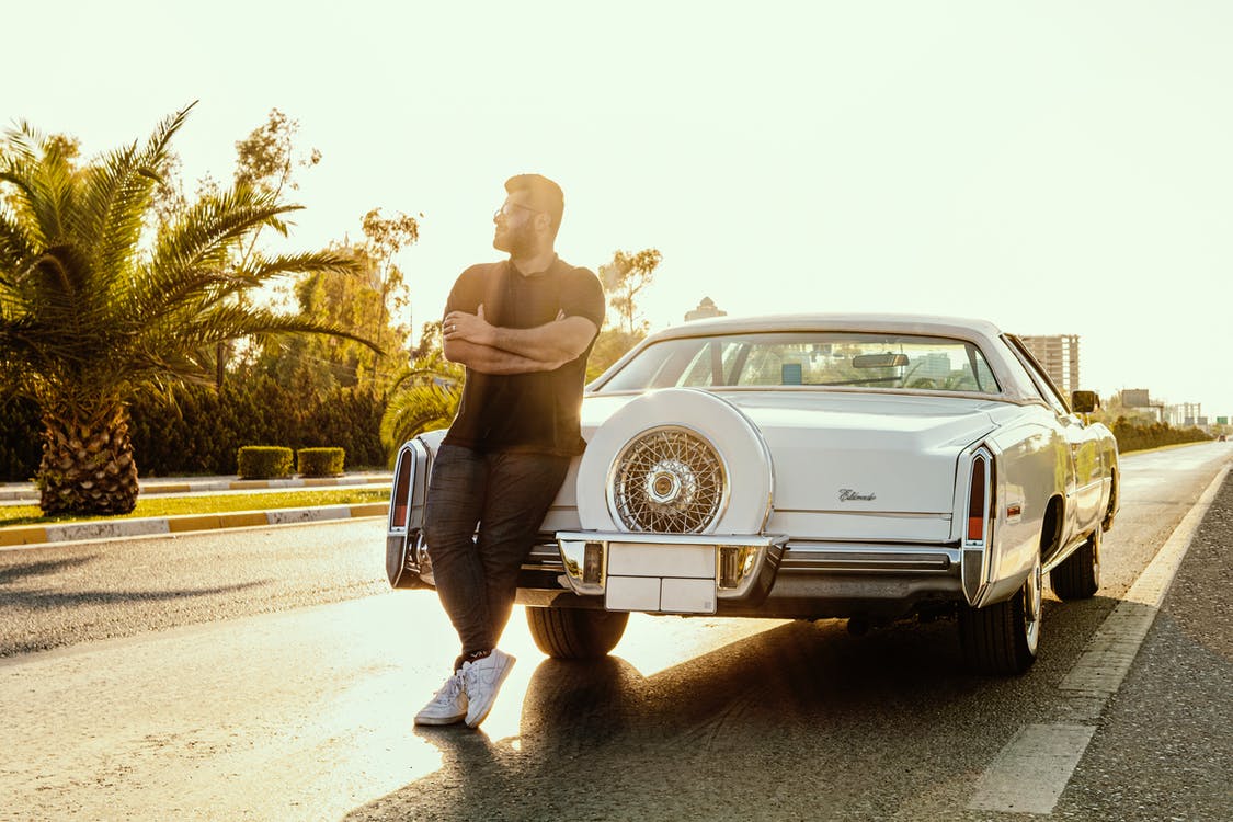 Peter changed the engine and restored the car, making it beautiful again. | Source: Pexels