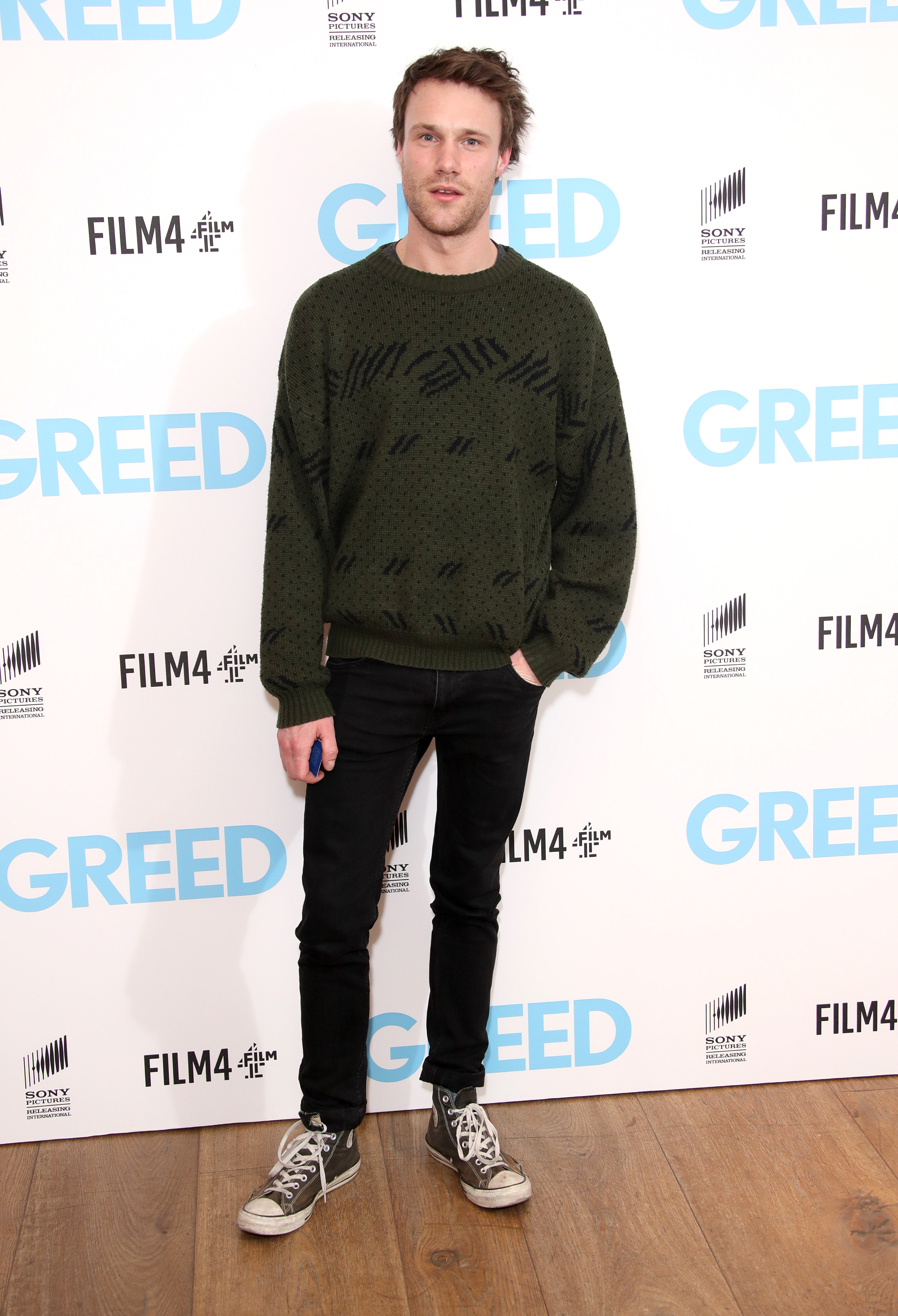 Hugh Skinner attends "Greed" Special Screening at Ham Yard Hotel on February 13, 2020, in London, England. | Source: Getty Images