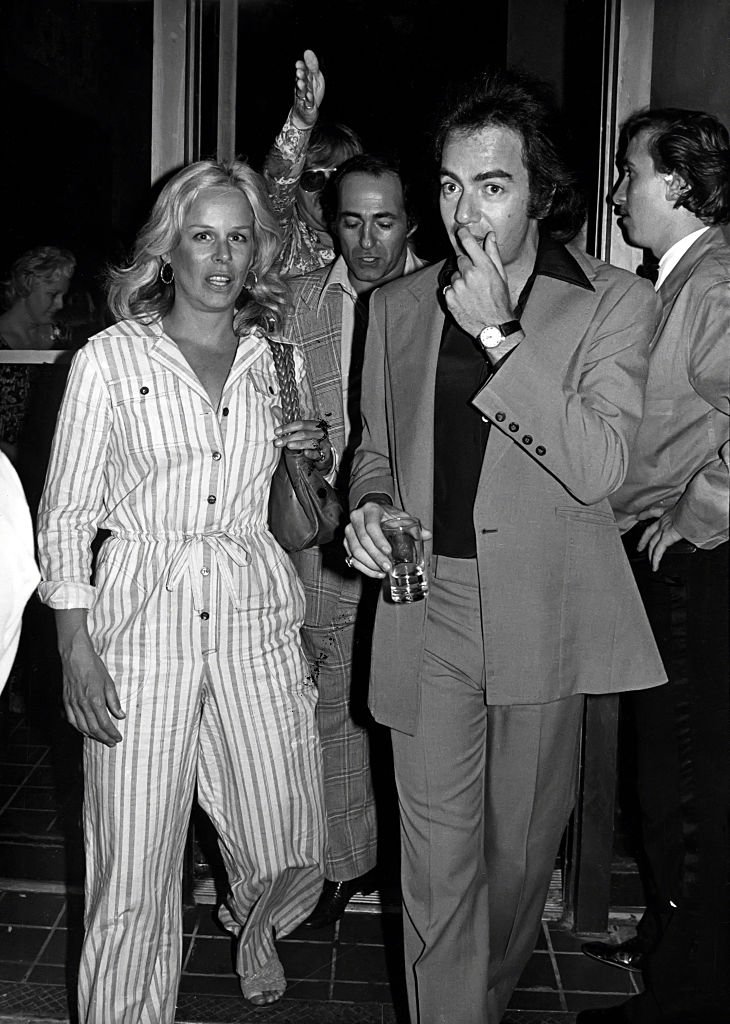 Neil Diamond and wife Marcia Murphey circa 1977 in New York City. | Photo: Getty Images