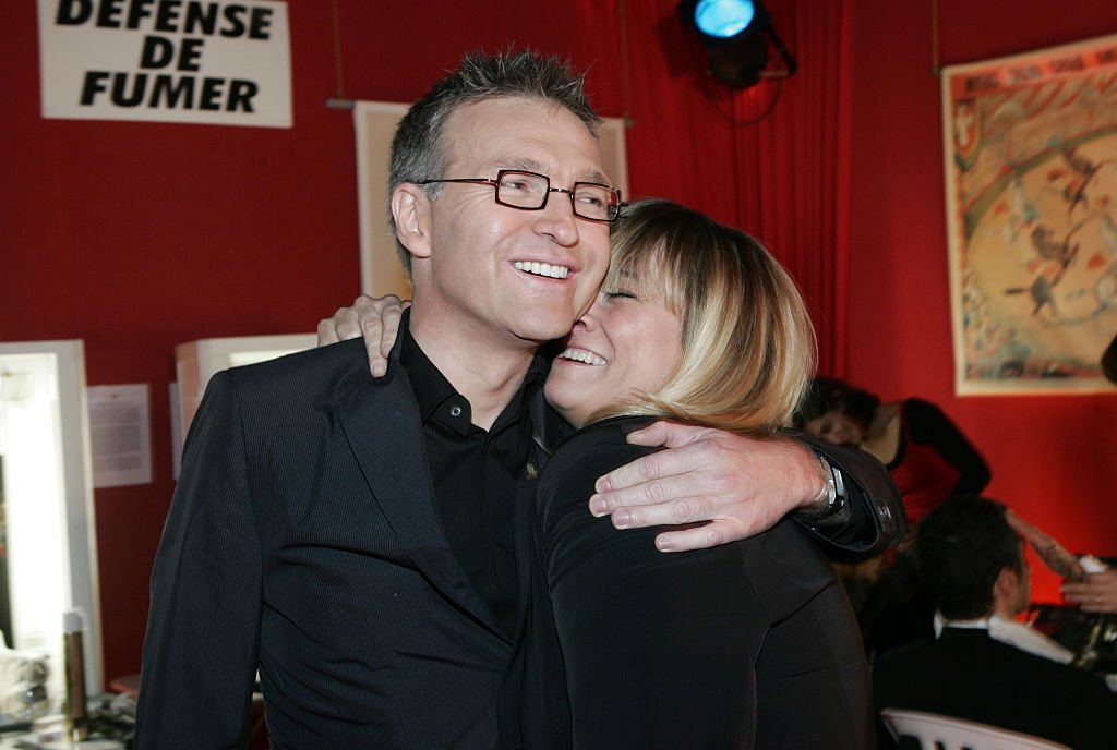 Laurent Ruquier et son amie Christine Bravo.І Source : Getty Images