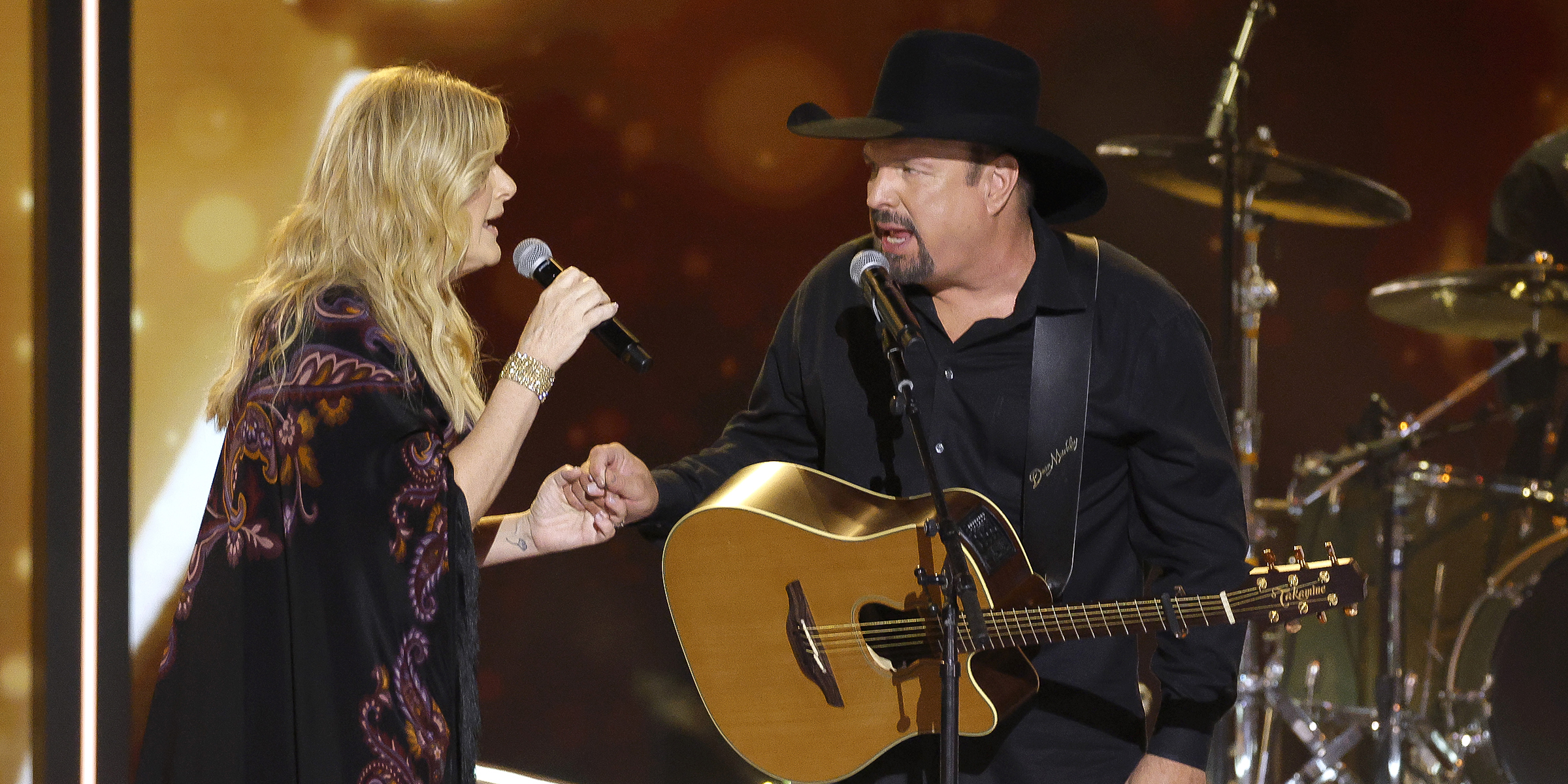 Trisha Yearwood and Garth Brooks. | Source: Getty Images