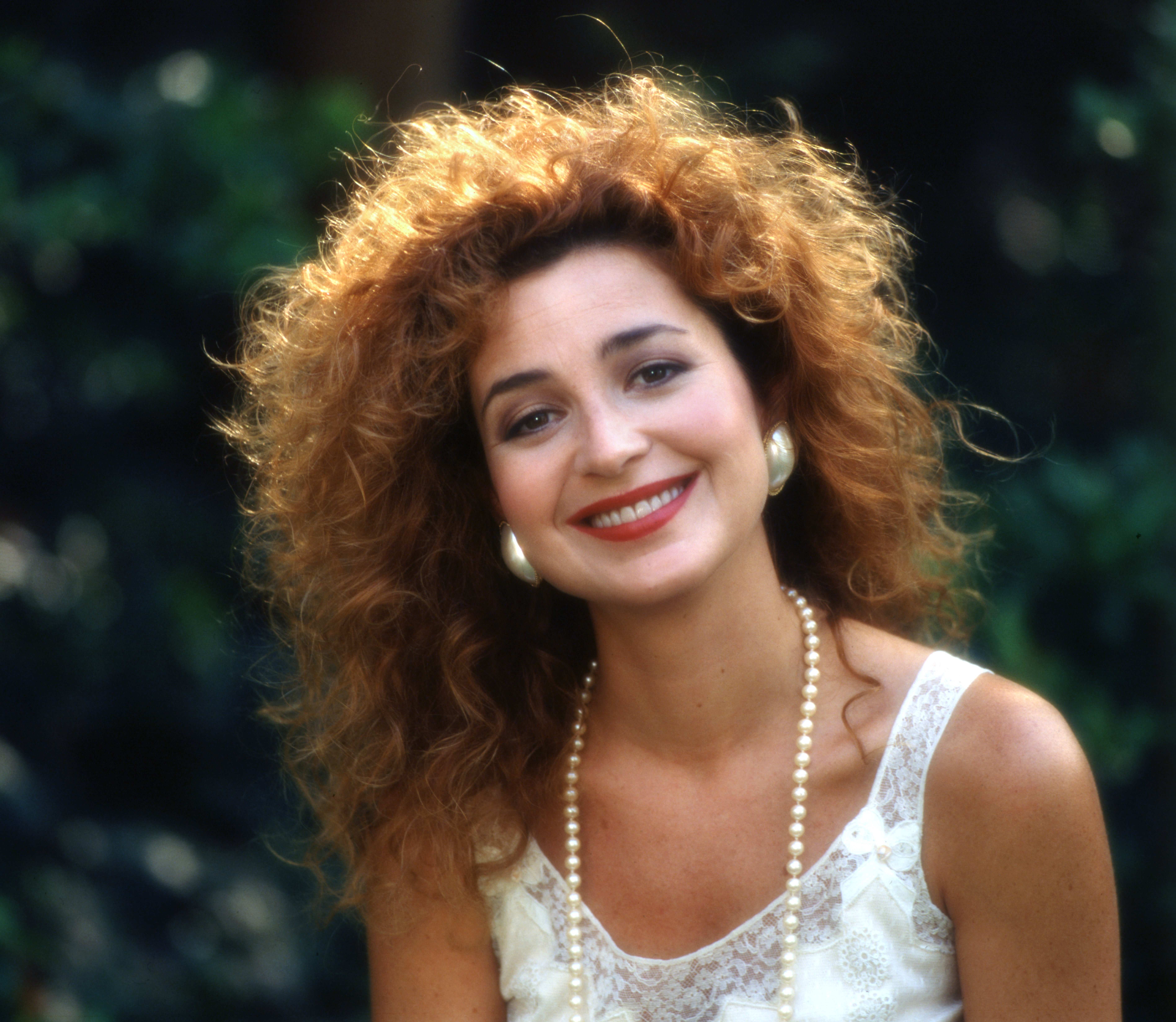 Annie Potts (as Mary Jo Shively), in the CBS television comedy, DESIGNING WOMEN. Photos session dated August 26, 1991 | Source: Getty Images 