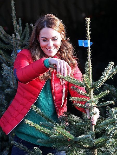 Catherine, Duchess of Cambridge joins families and children who are supported by the charity Family Action at Peterley Manor Farm on December 04, 2019 | Photo: Getty Images