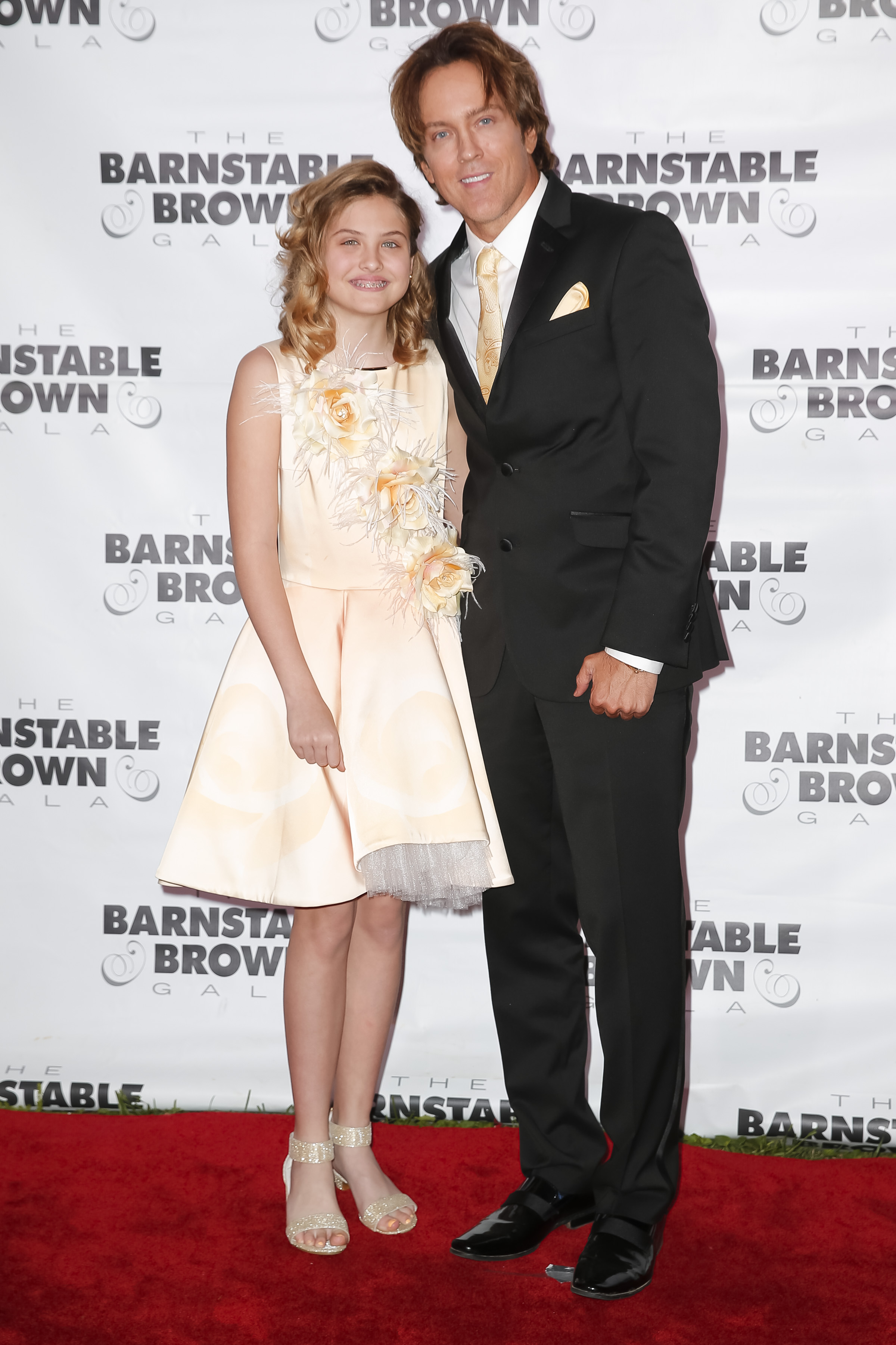 Larry Birthed and daughter Dannielynn at the Barnstable Brown Gala on May 4, 2018 | Source: Getty Images