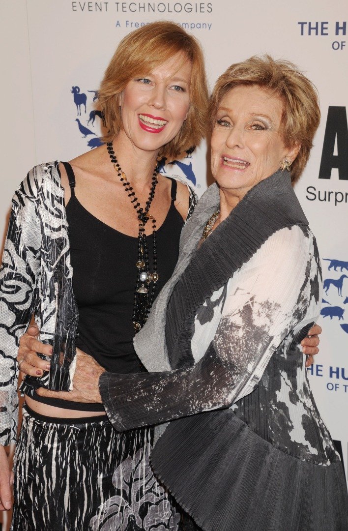 Cloris Leachman and Dinah Englund at the 26th Genesis Awards at The Beverly Hilton Hotel on March 24, 2012 in Beverly Hills, California. | Source: Getty Images