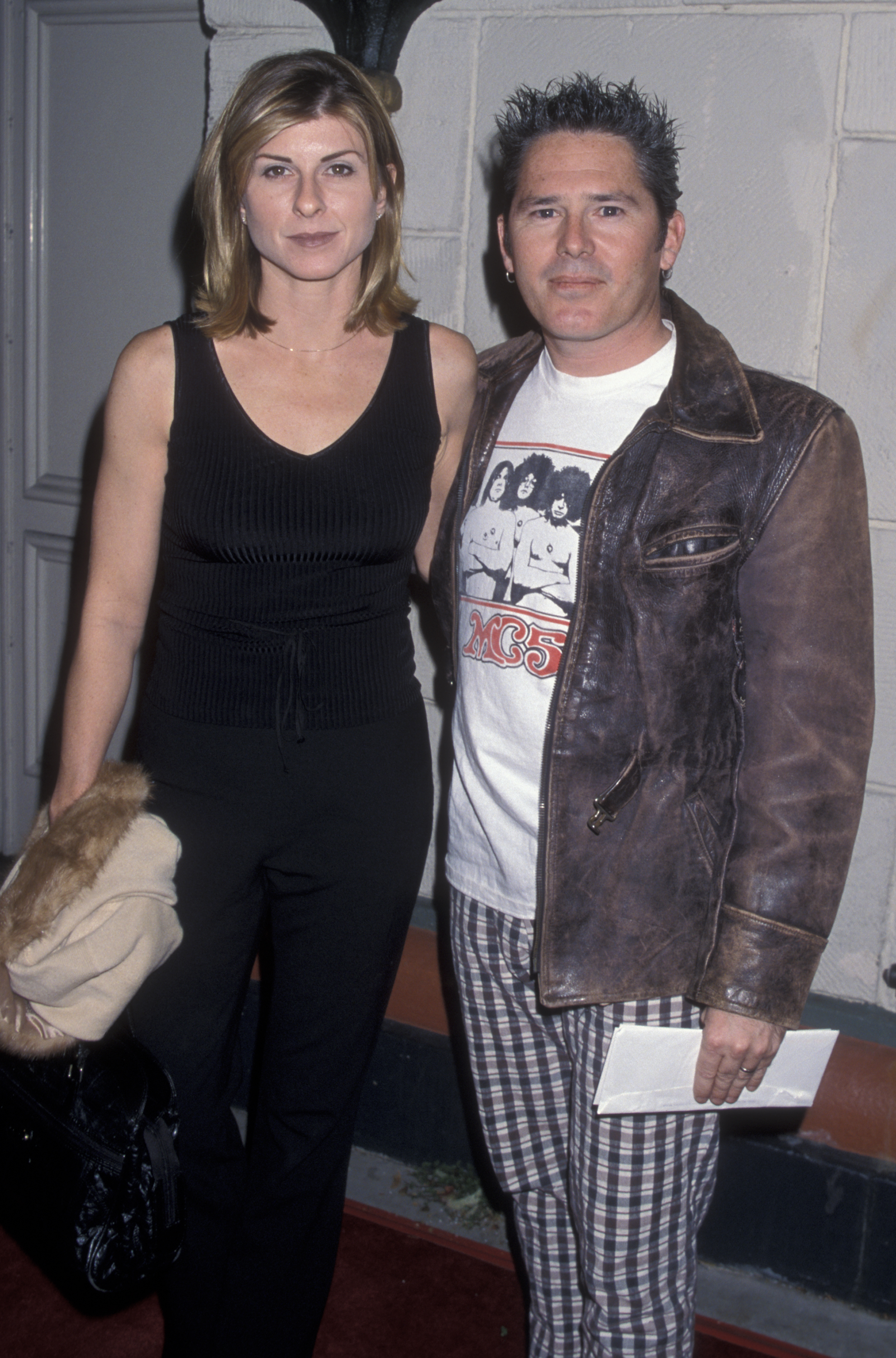 Brandon Cruz and Elizabeth Finkelstein on December 16, 1998 at Mann Festival Theater in Westwood, California. | Source: Getty Images