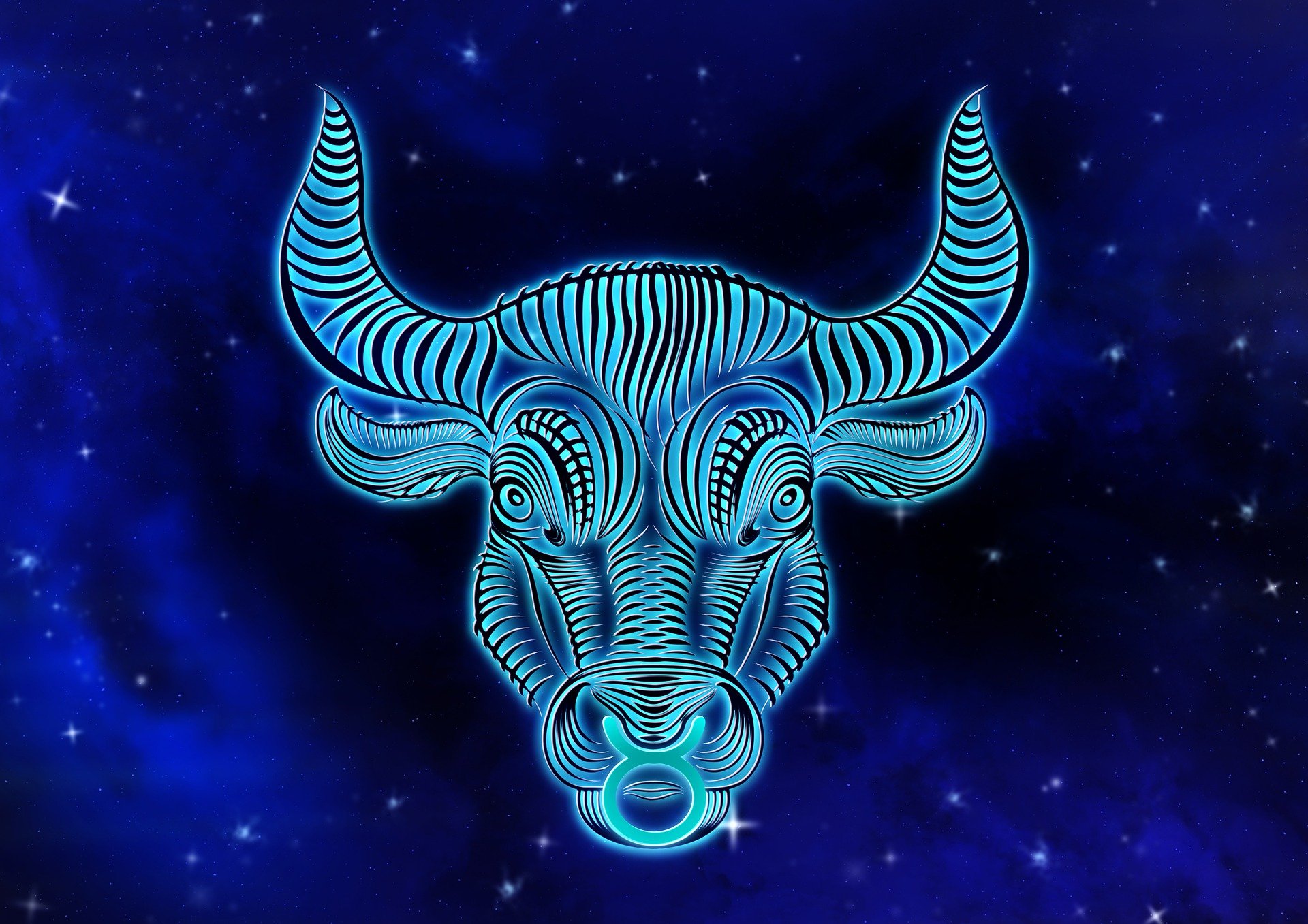 An illustration of a Taurus star sign | Source: Pixabay 