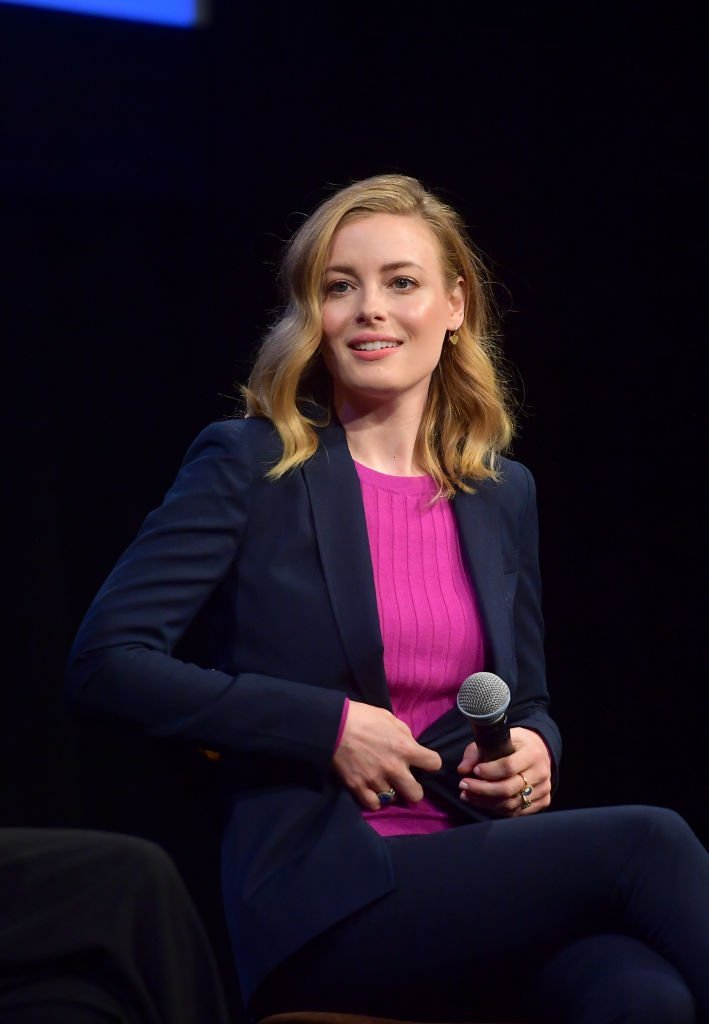  Gillian Jacobs speaks onstage as The International Documentary Association showcases Disney+ original nonfiction series | Getty Images 