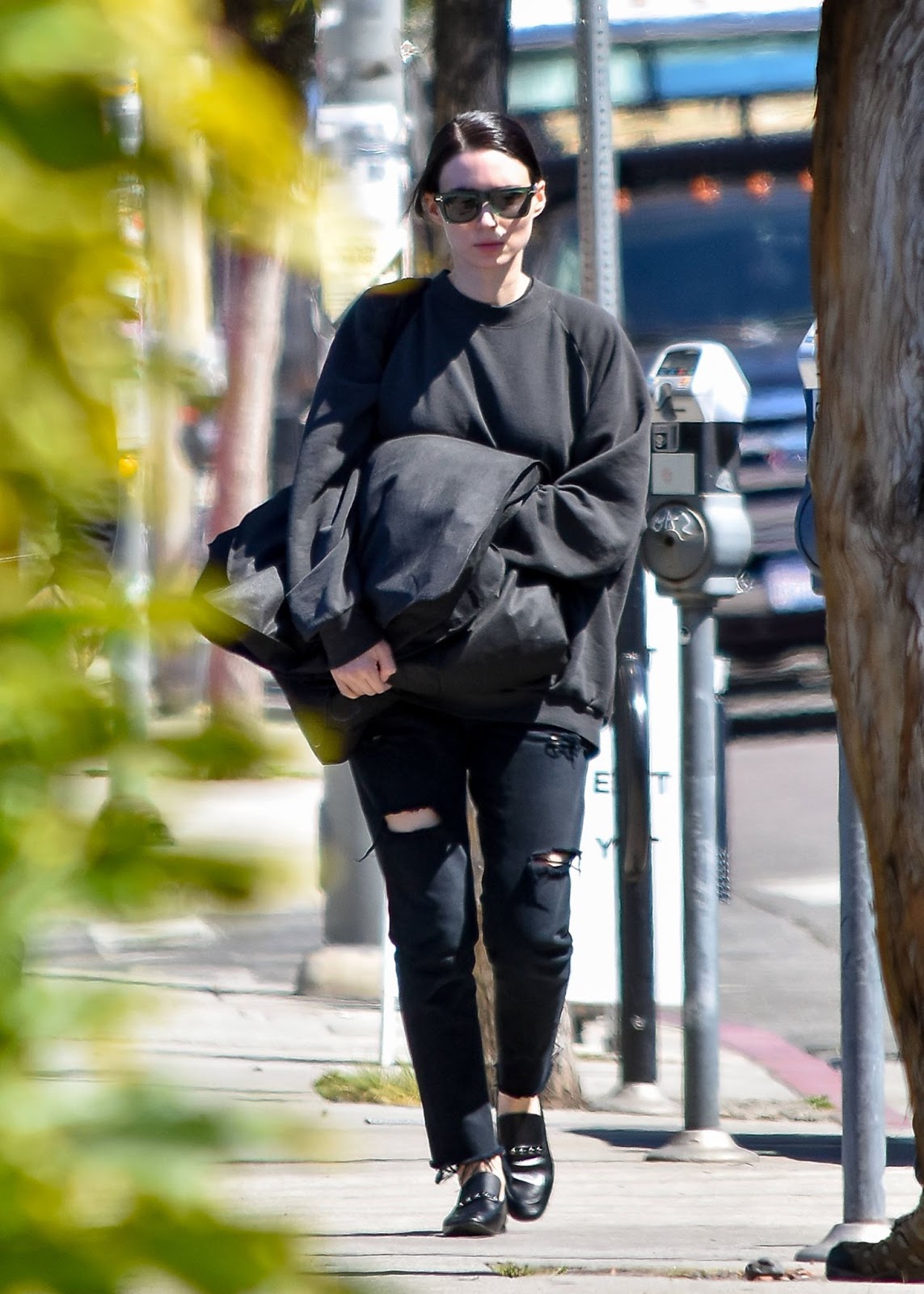 Rooney Mara was photographed in Los Angeles on March 27, 2018, reflecting her selective approach to public appearances. | Source: Getty Images