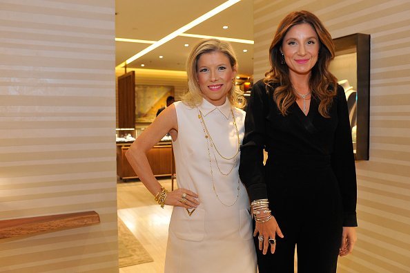 Sophie LaMontagne and Katherine Berman appear at the Grand Opening of The David Yurman Boutique At CityCenter DC Hosted by Katherine Berman And Sophie LaMontagne Benefitting The Hope For Henry Foundation on December 8, 2015, in Washington, DC. | Source: Getty Images.