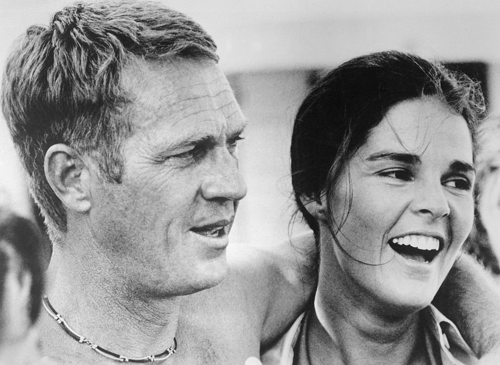Steve McQueen and Ali McGraw in a scene from the 1972 movie "The Getaway." | Source: Getty Images