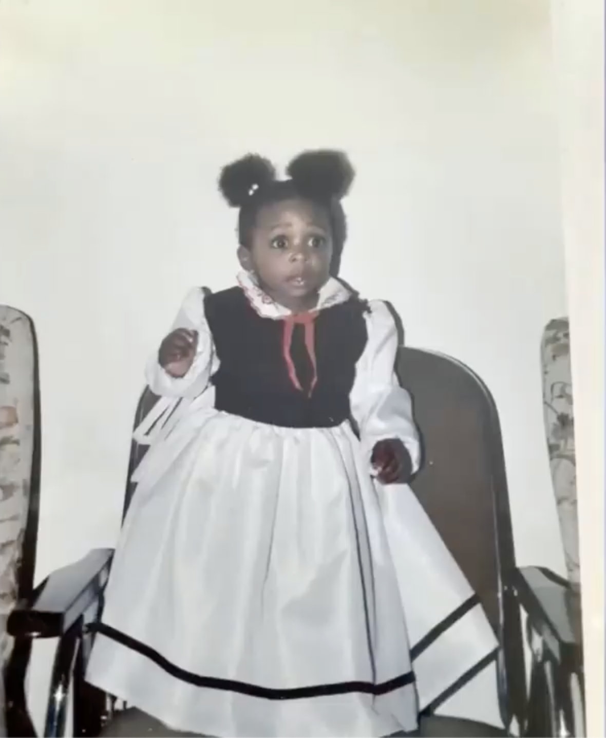 Throwback photo of Cynthia Erivo as a child, from a post dated March 5, 2021 | Source: Instagram/cynthiaerivo