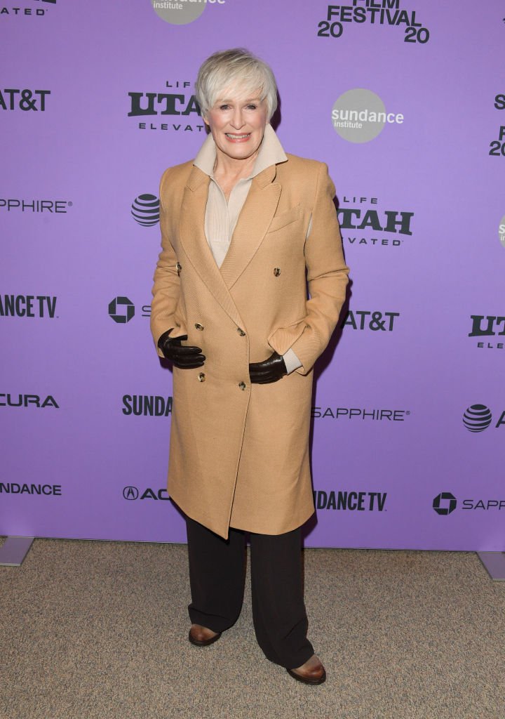 Glenn Close attends the 2020 Sundance Film Festival premiere of "Four Good Days" at Eccles Center Theatre on January 25, 2020 in Park City, Utah. | Photo: Getty Images