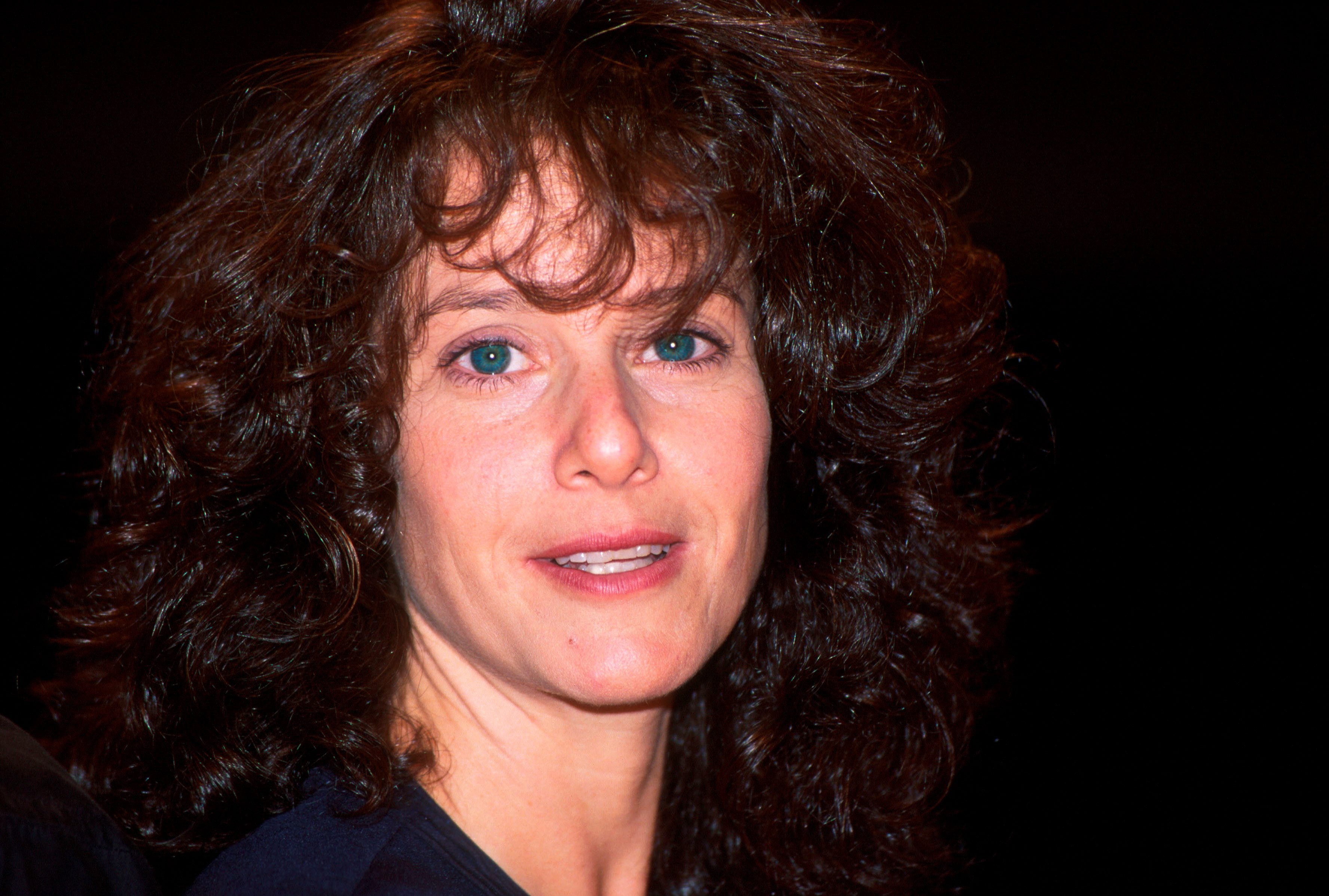 Debra Winger pictured at the Royal Festival Hall on January 1, 1994 in London. | Source: Getty Images