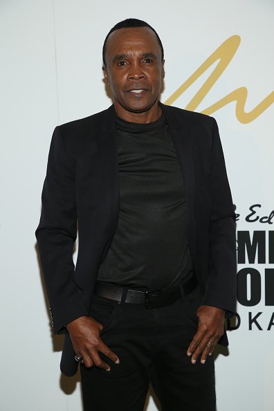 Sugar Ray Leonard at East Angel Gallery on February 20, 2020 in Los Angeles, California. | Photo: Getty Images