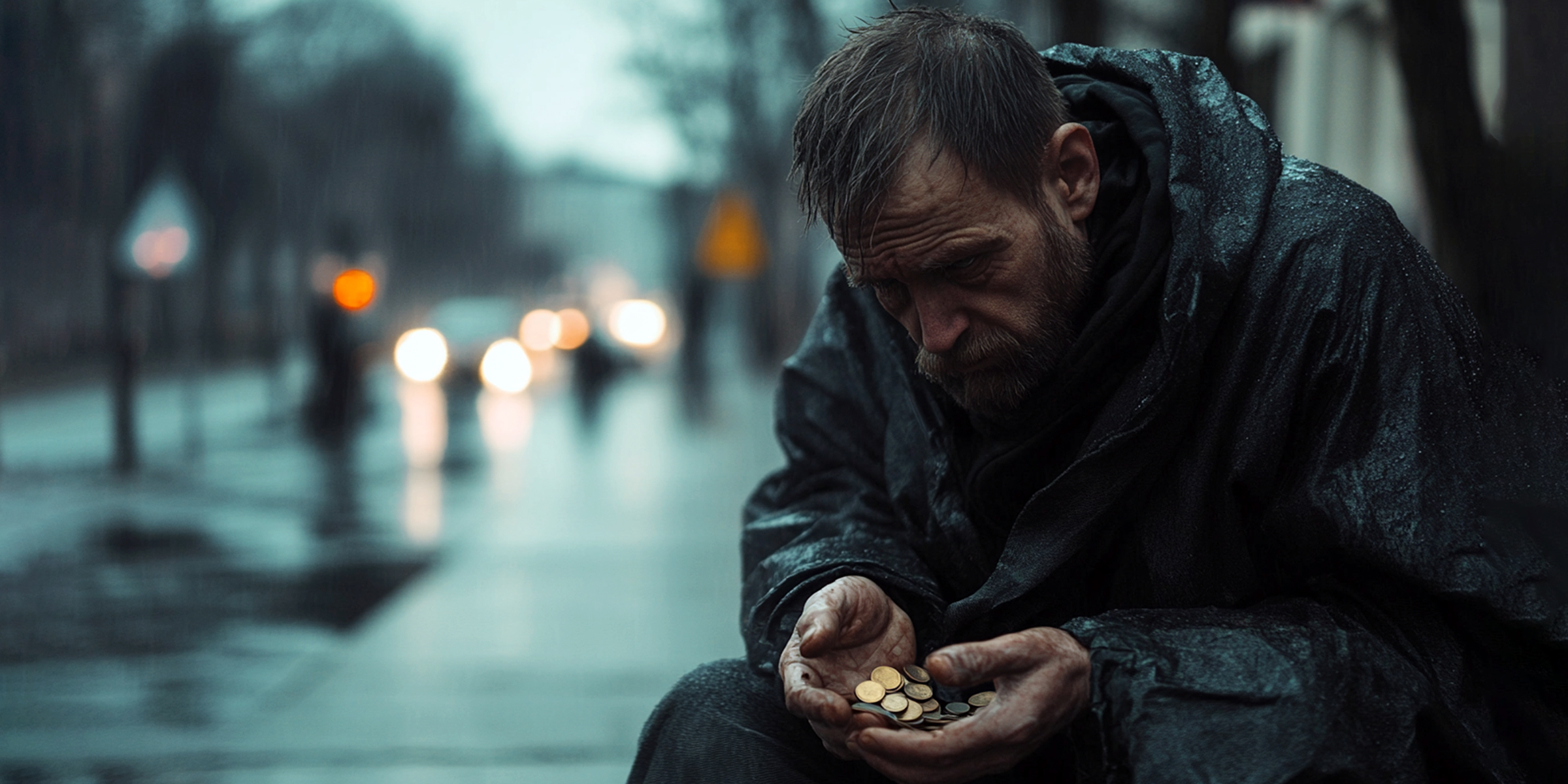 Man with coins in his hands | Source: Amomama