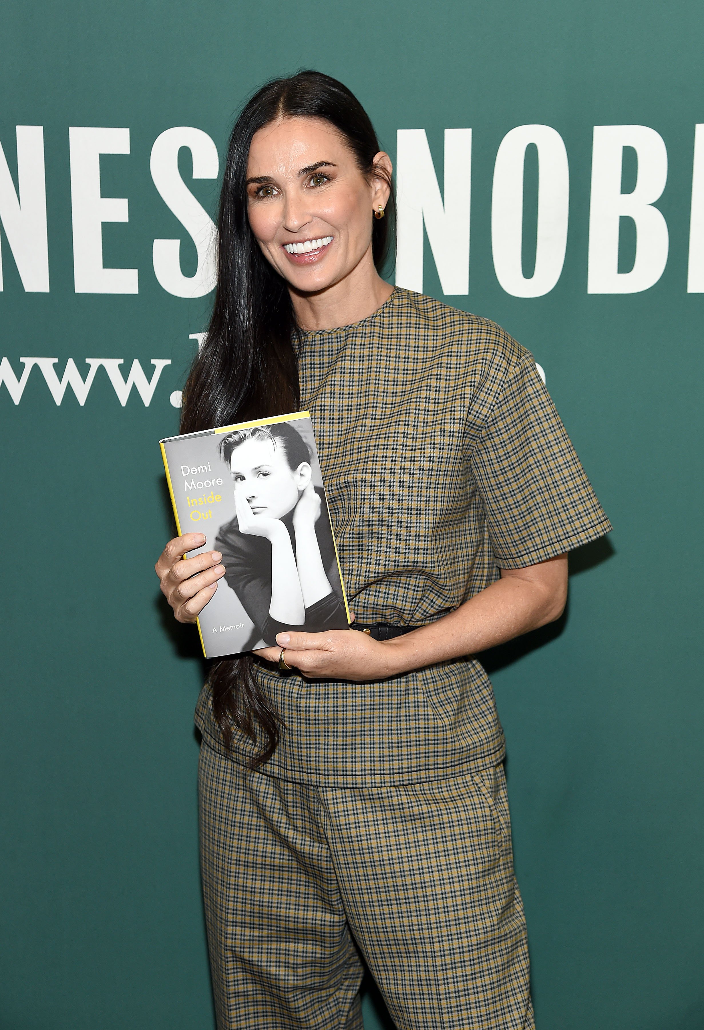 Demi Moore during the signing of her memoir "Inside Out" at Barnes & Noble Union Square on September 24, 2019 in New York City. / Source: Getty Images