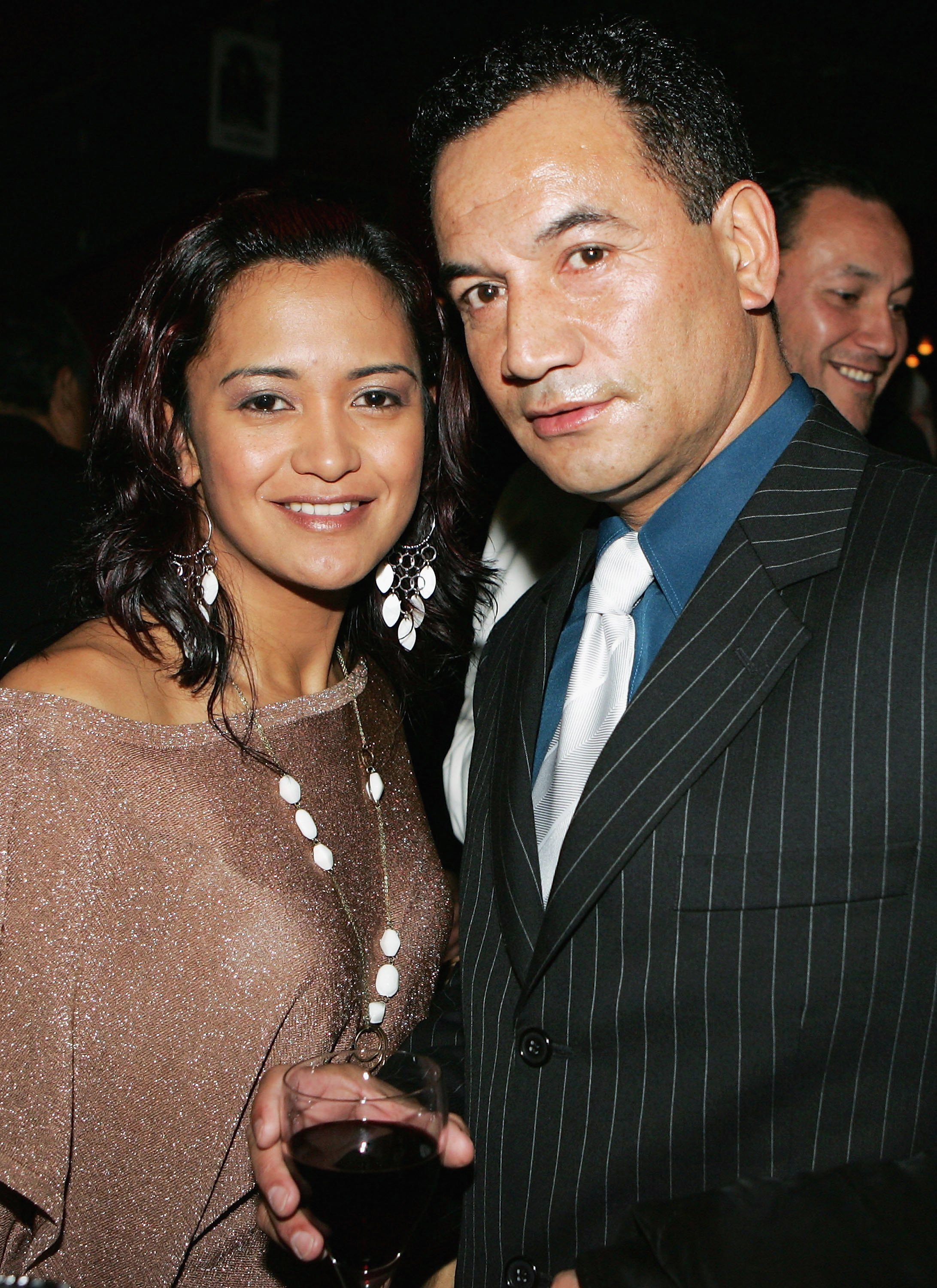 Peata Melbourne and Temuera Morrison at the Air New Zealand Screen Awards on August 24, 2006, in Auckland | Source: Getty Images