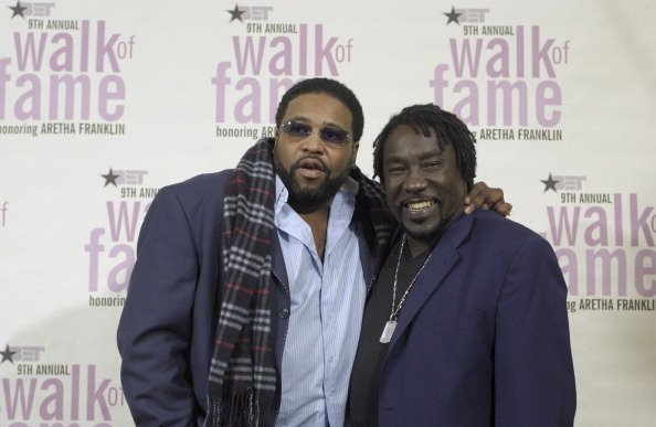 Gerald Levert and Eddie Levert during 9th Annual BET Walk of Fame | Photo: Getty Images