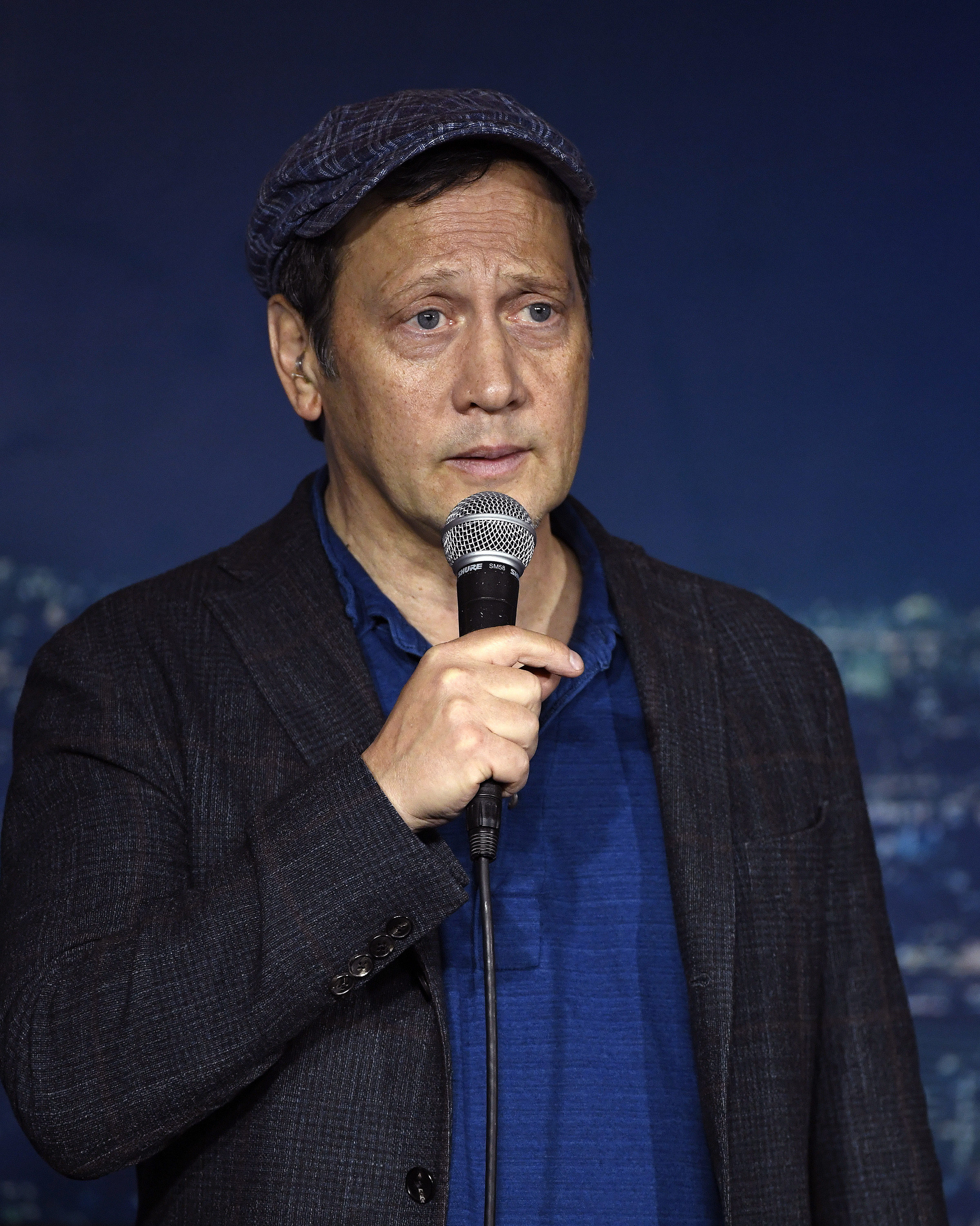 Rob Schneider at The Ice House Comedy Club in Pasadena, California, on October 24, 2019 | Source: Getty Images