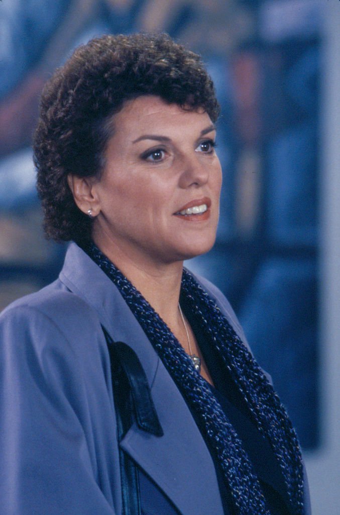 Tyne Daly as as Detective Mary Beth Lacey in "Cagney & Lacey" in 1988 | Source: Getty Images