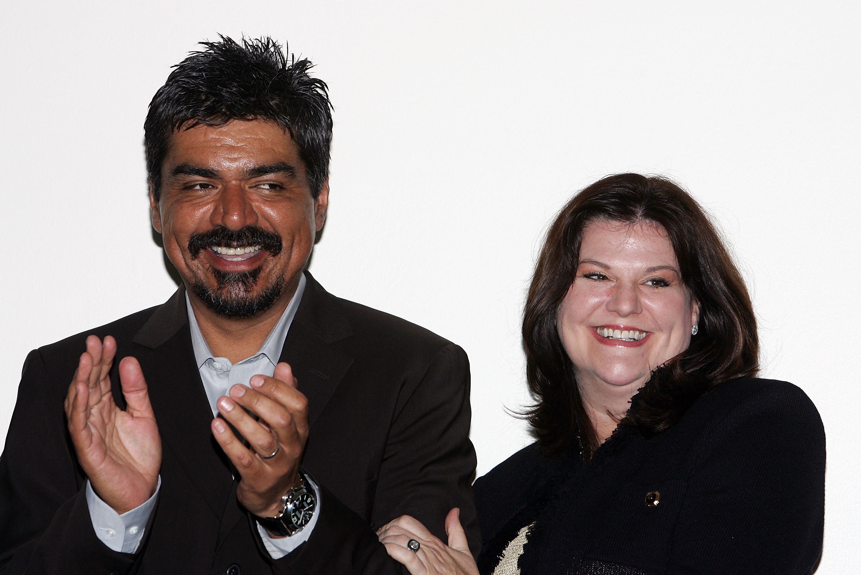 George Lopez and Ann Serrano attend the National Coalition on Donation Dr. James S. Wolf Courage Award evening on June 13, 2005, in Los Angeles, California. | Source: Getty Images