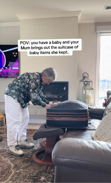 A screengrab of Greta Fraser's video | Source: TikTok/gretaafraser