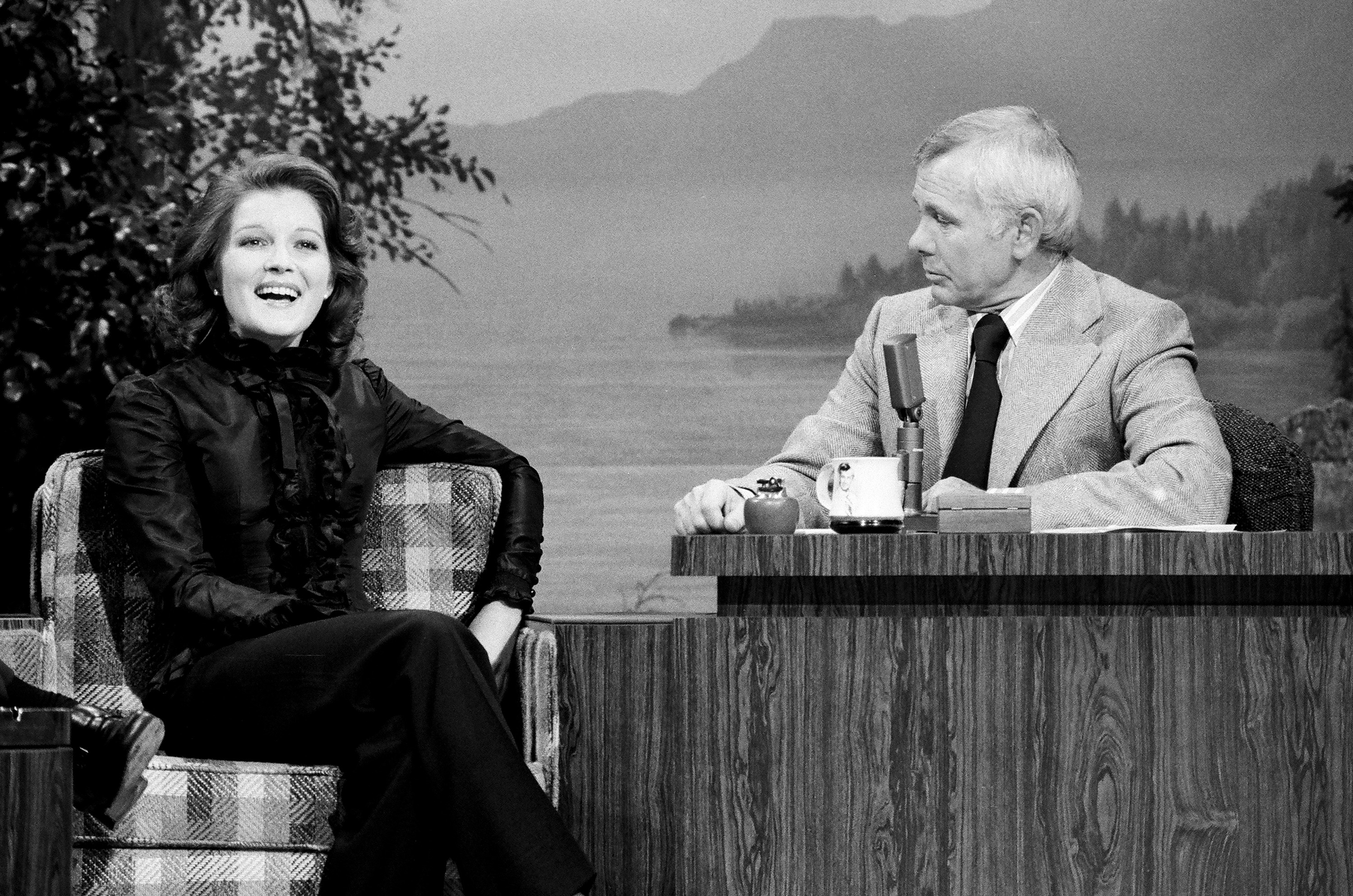 The actress appears on "The Tonight Show Starring Johnny Carson" on March 22, 1979 | Source: Getty Images