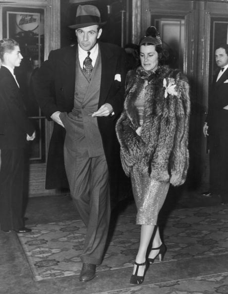 Gary Cooper and and Veronica Balfe arriving at a preview of director WS Van Dyke's film, "Rosalie," in 1938. | Photo: Getty Images