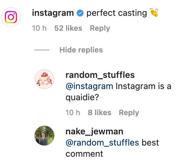 Comments under Jack Quaid's post on Instagram. | Source: Instagram.com/jack_quaid